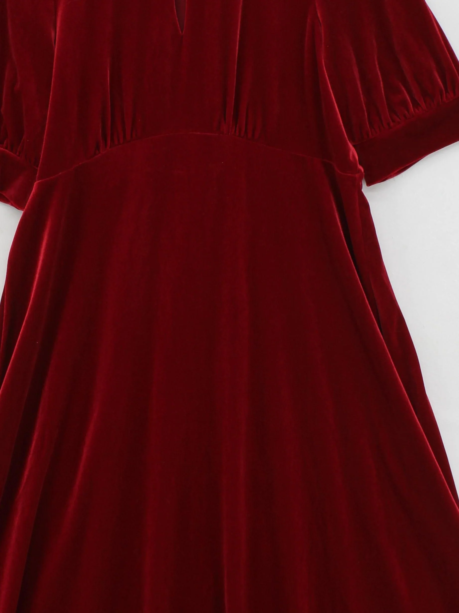 SEASALT CORNWALL A-Line Midi Dress M in Red - Image 3