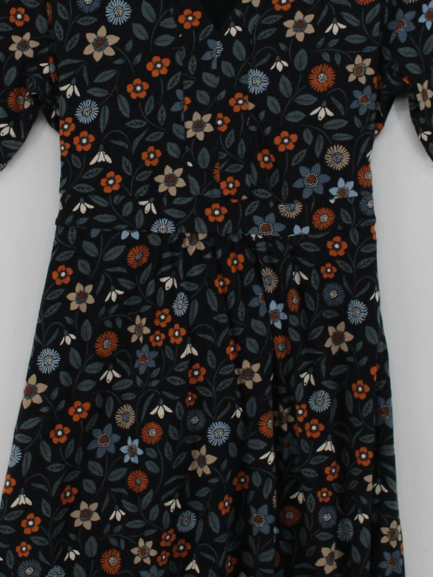 SEASALT CORNWALL A-Line Midi Dress UK12 in Multi - Image 3