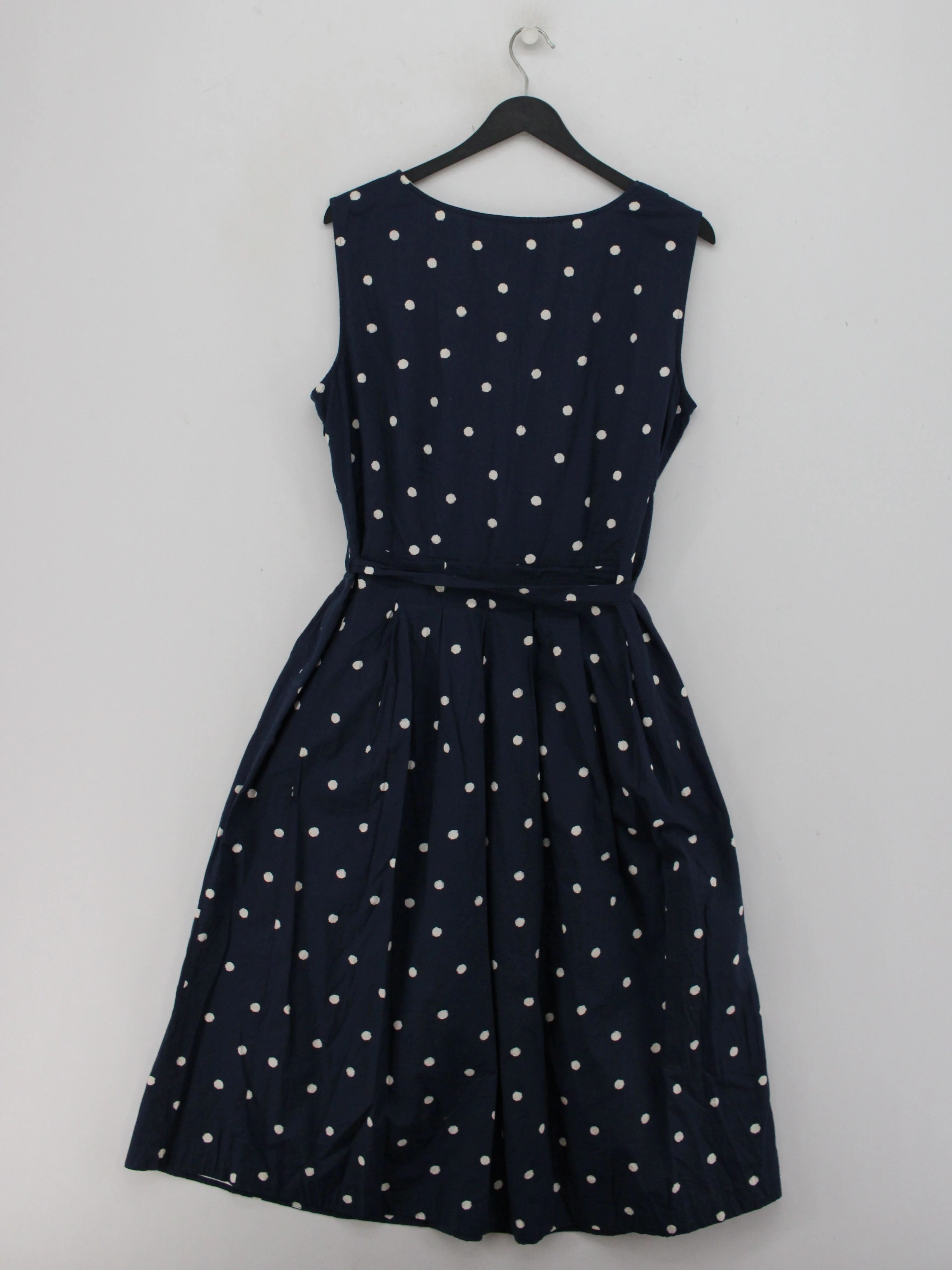 SEASALT CORNWALL A-Line Midi Dress UK16 in Blue - Image 2