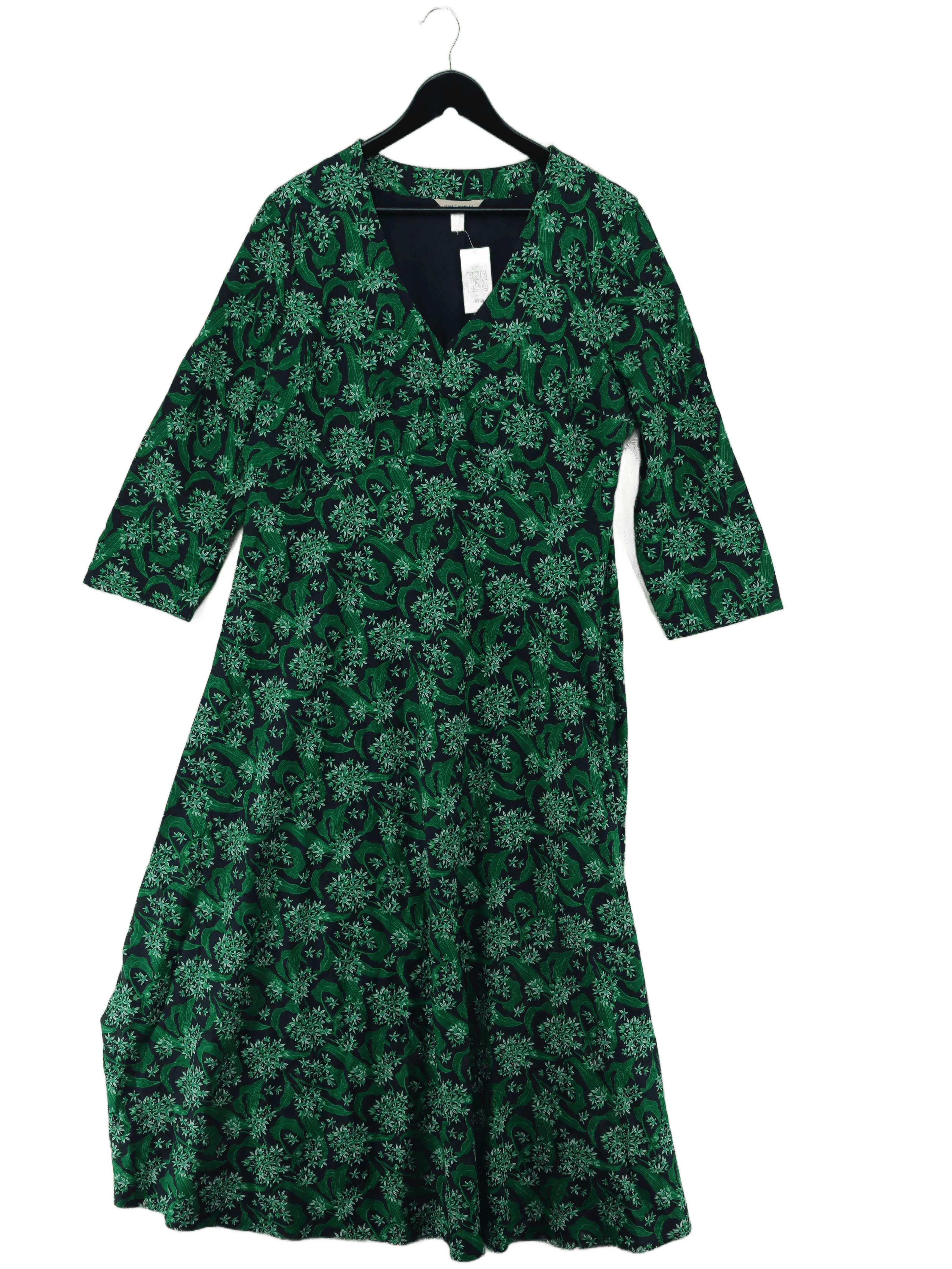SEASALT CORNWALL A-Line Midi Dress UK16 in Multi