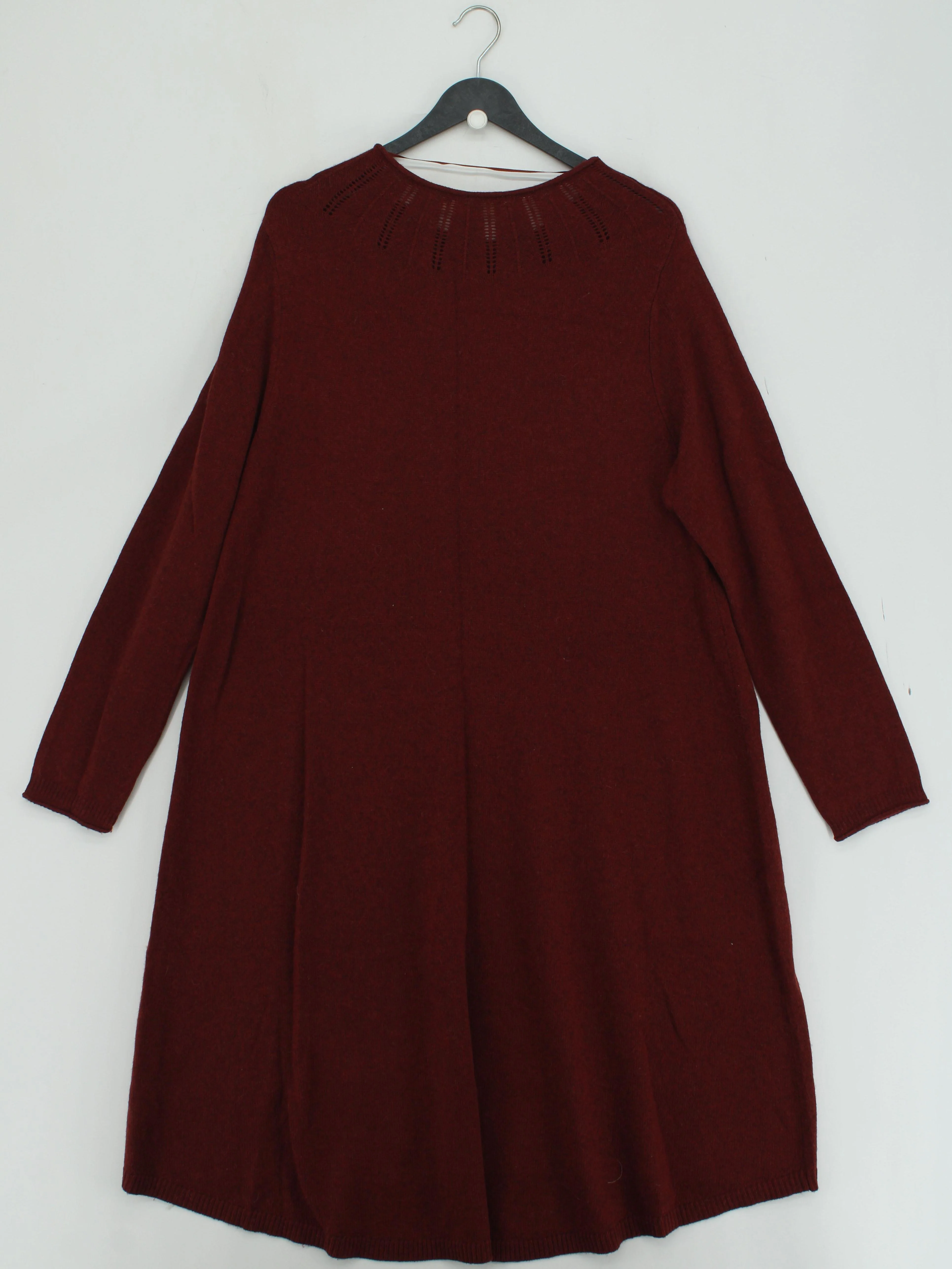 SEASALT CORNWALL A-Line Midi Dress UK18 in Brown - Image 2