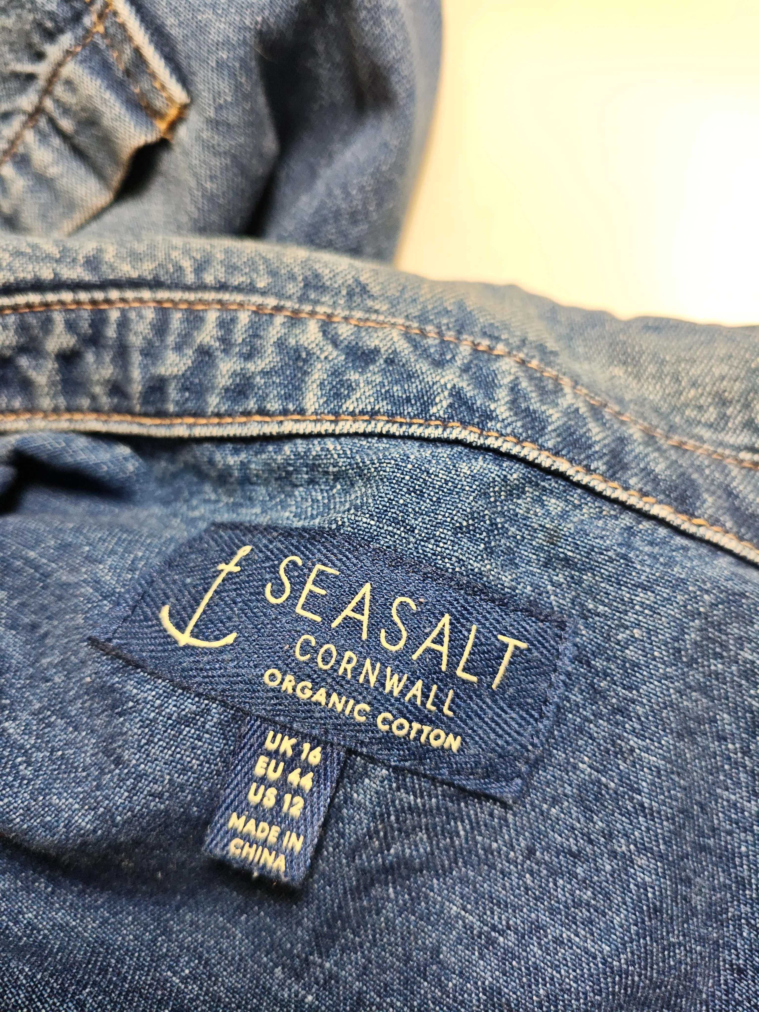 SEASALT CORNWALL Bomber Jacket jacket blue - Image 5