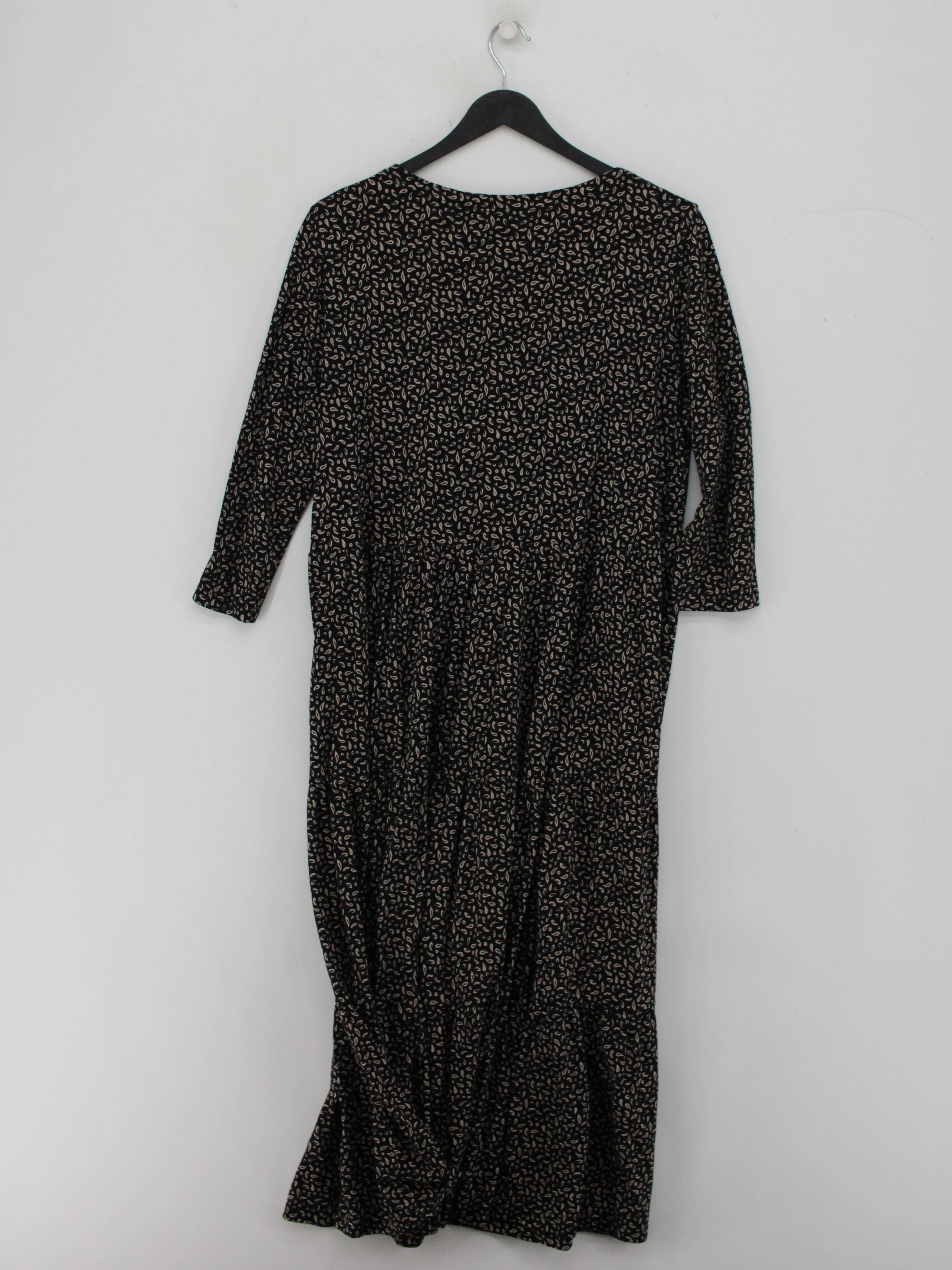 SEASALT CORNWALL Jumper Midi Dress UK12 in Black - Image 2