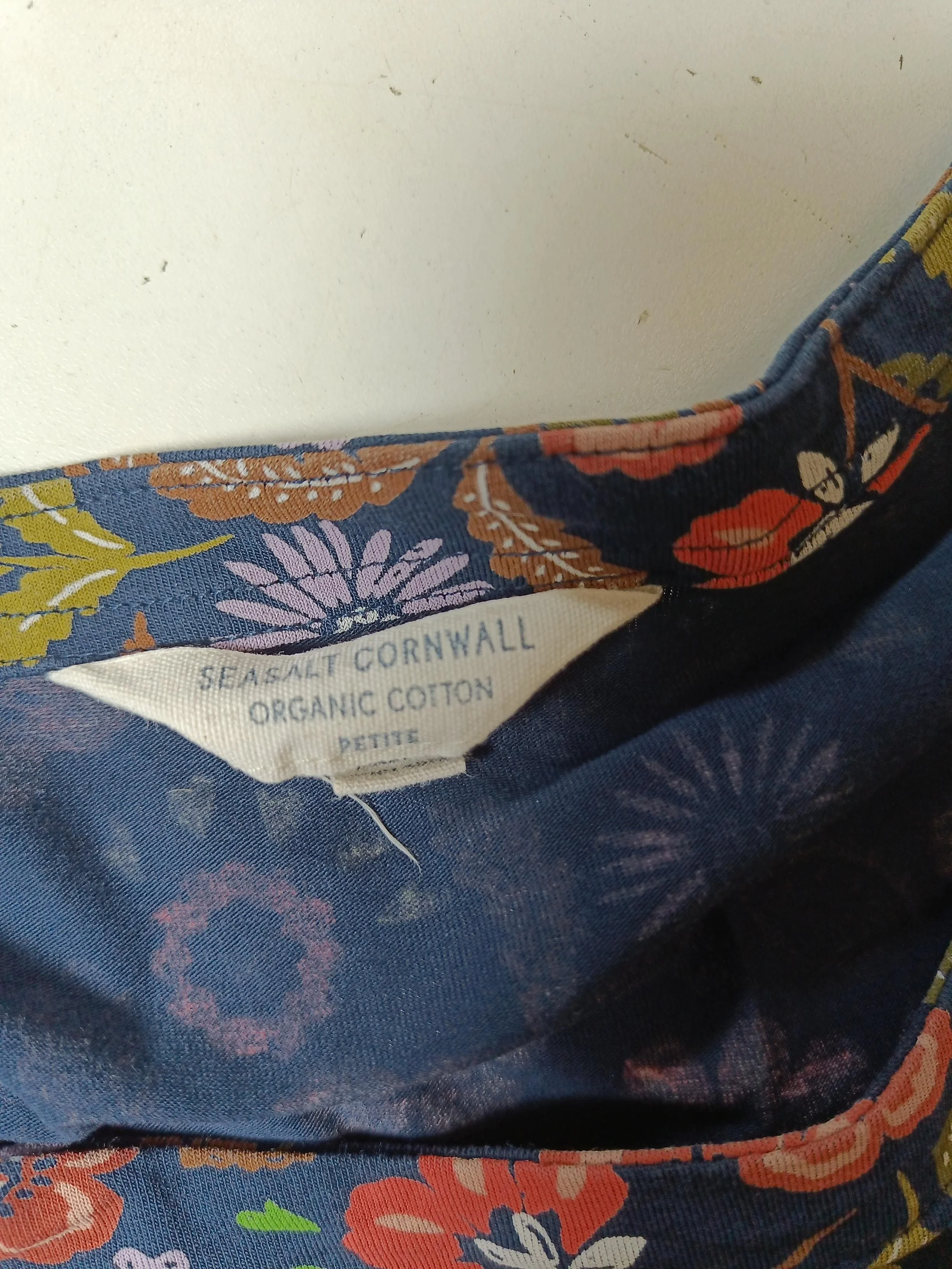 SEASALT CORNWALL Jumper Midi Dress UK12 in Multi - Image 5