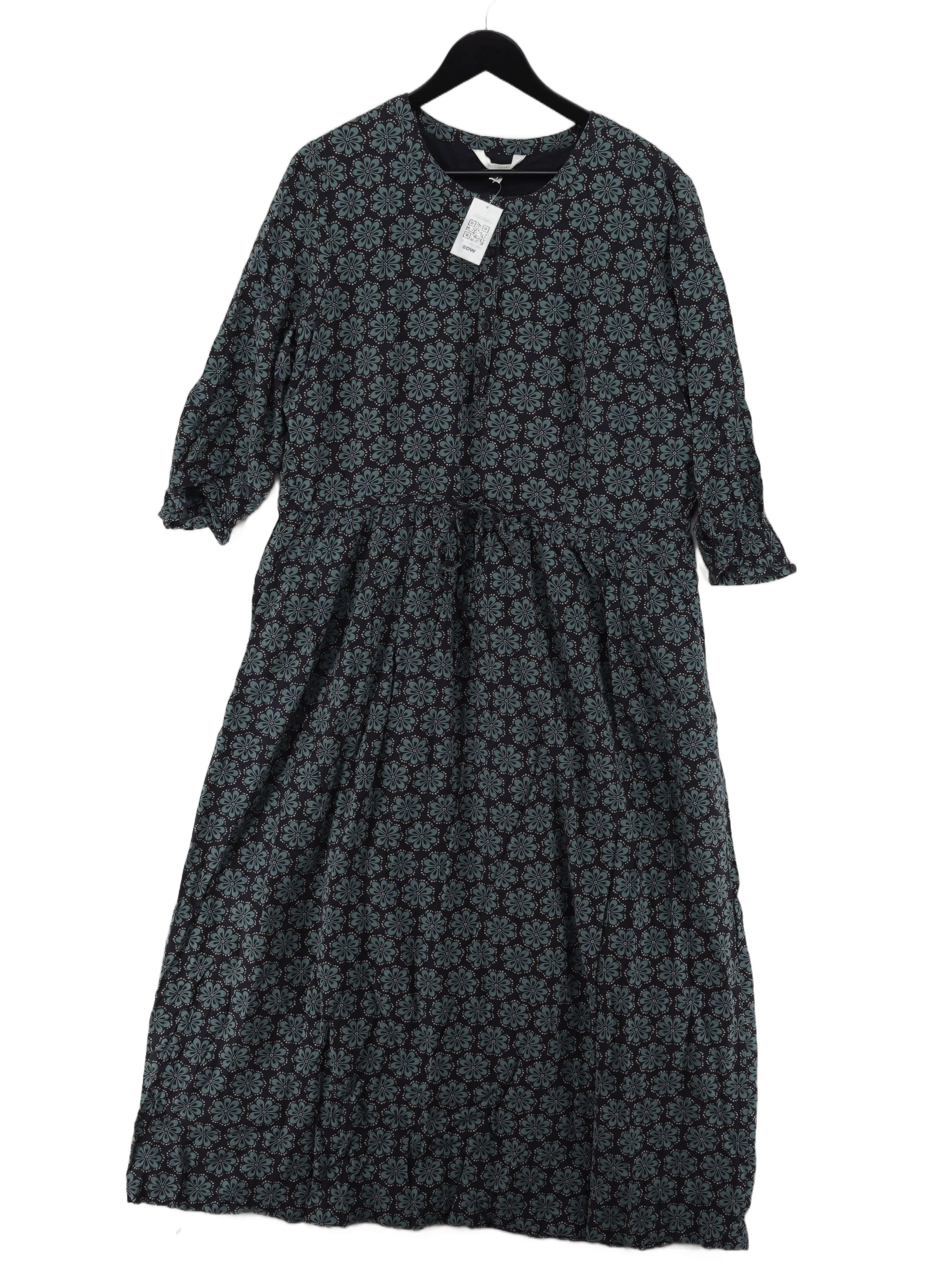 SEASALT CORNWALL Maxi Dress UK16 in Blue