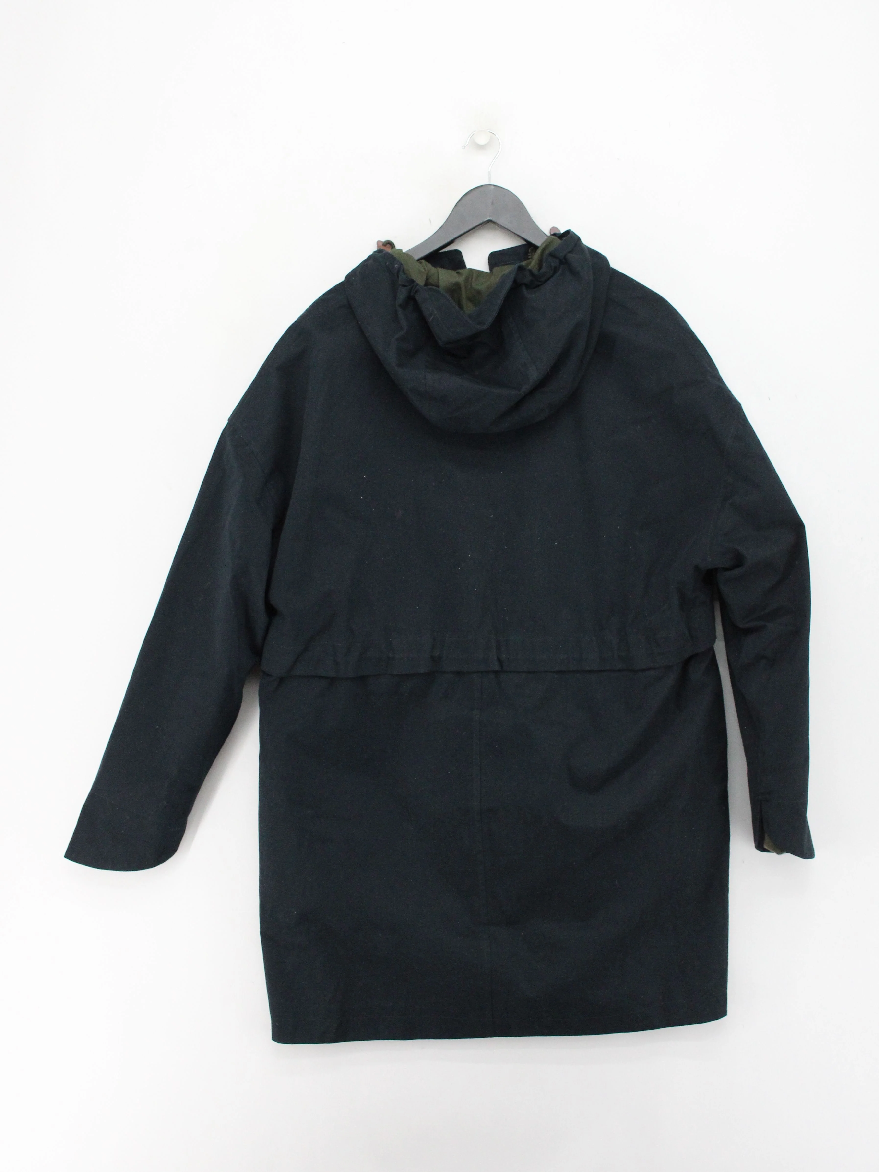 SEASALT CORNWALL Men's Coat XXS Black Cotton with Polyester Parka - Image 2