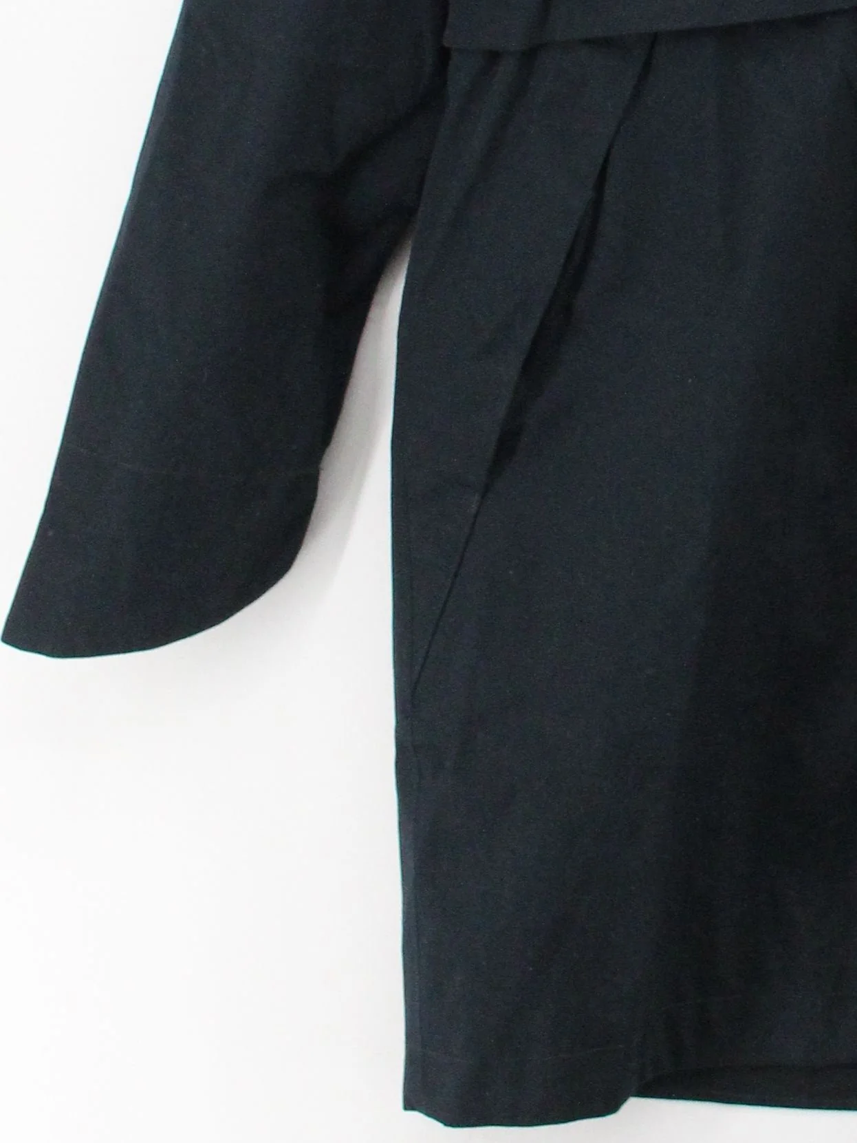 SEASALT CORNWALL Men's Coat XXS Black Cotton with Polyester Parka - Image 4