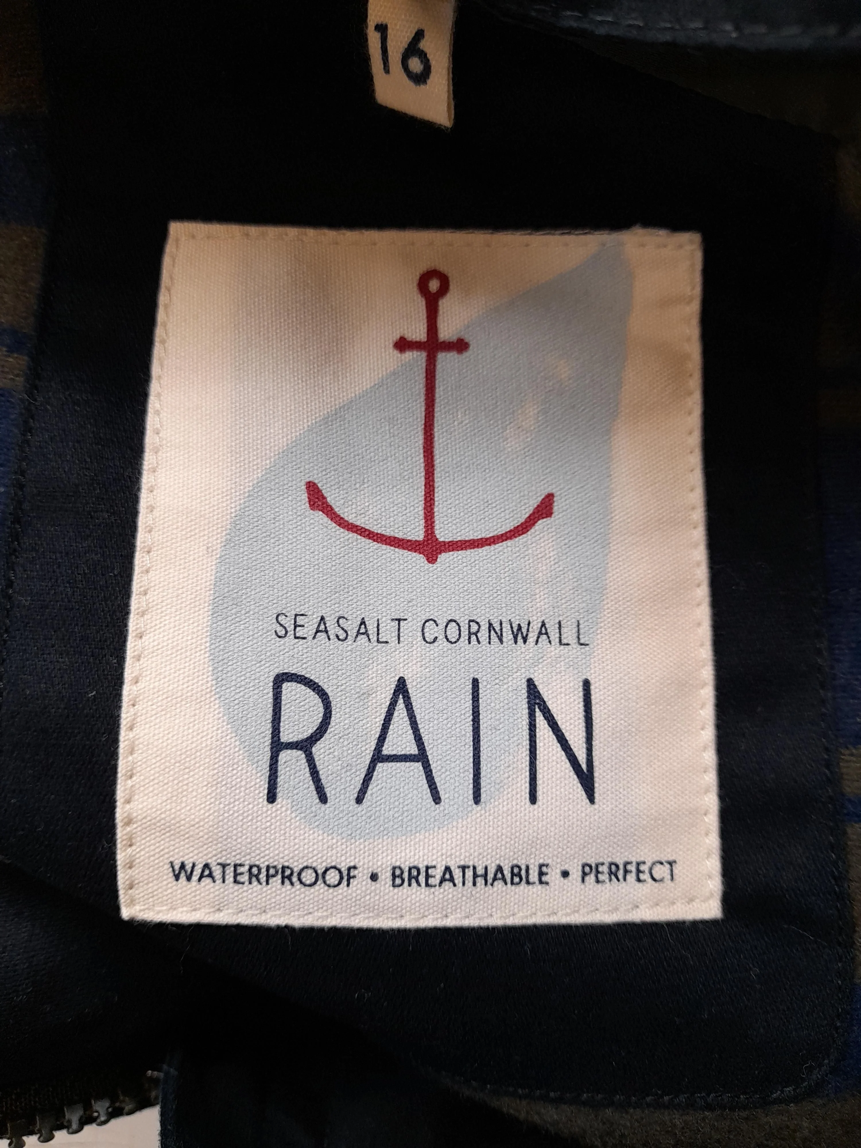 SEASALT CORNWALL Men's Coat XXS Black Cotton with Polyester Parka - Image 7
