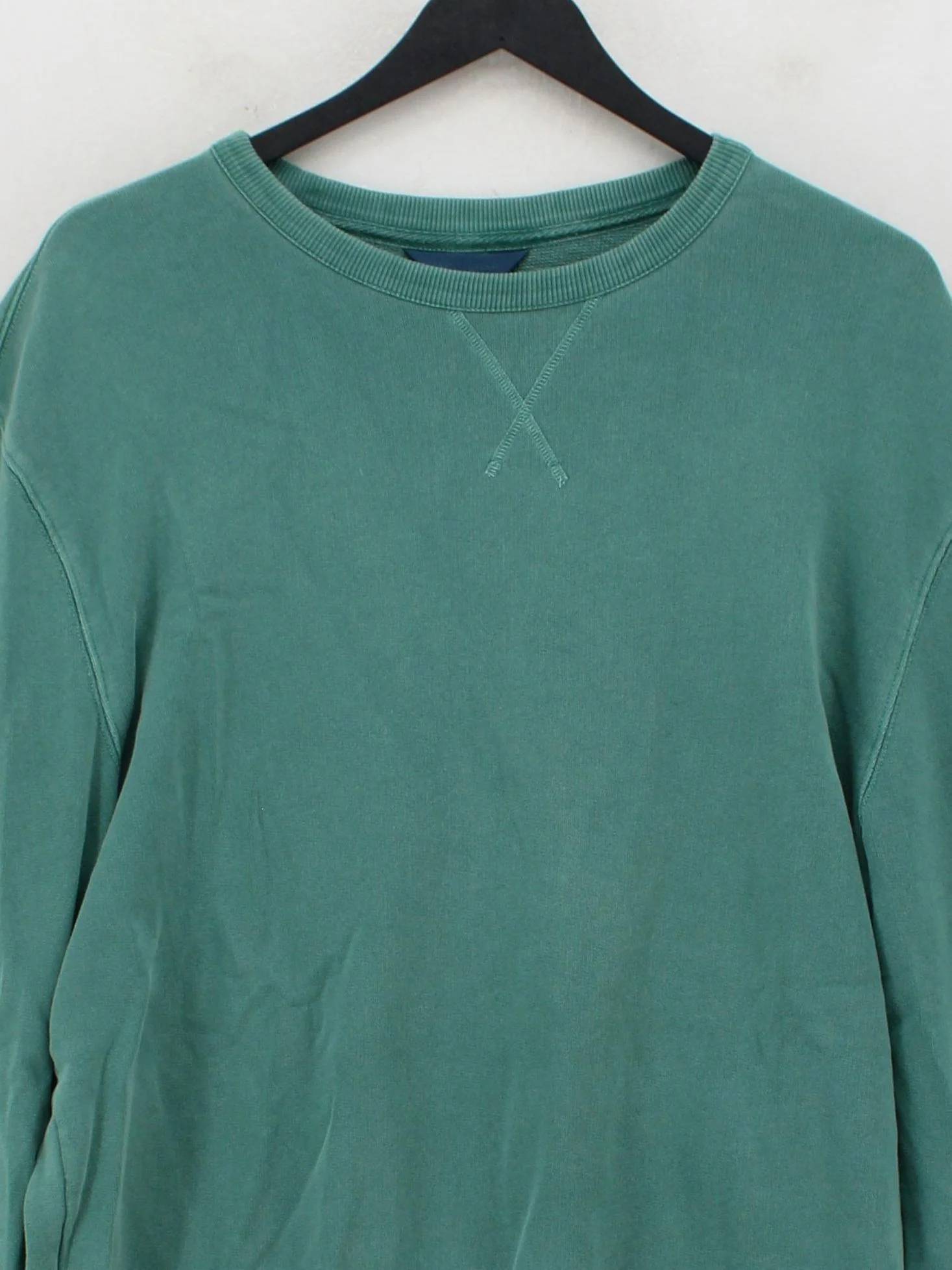 SEASALT CORNWALL Men's Hoodie M Green 100% Cotton Pullover - Image 3