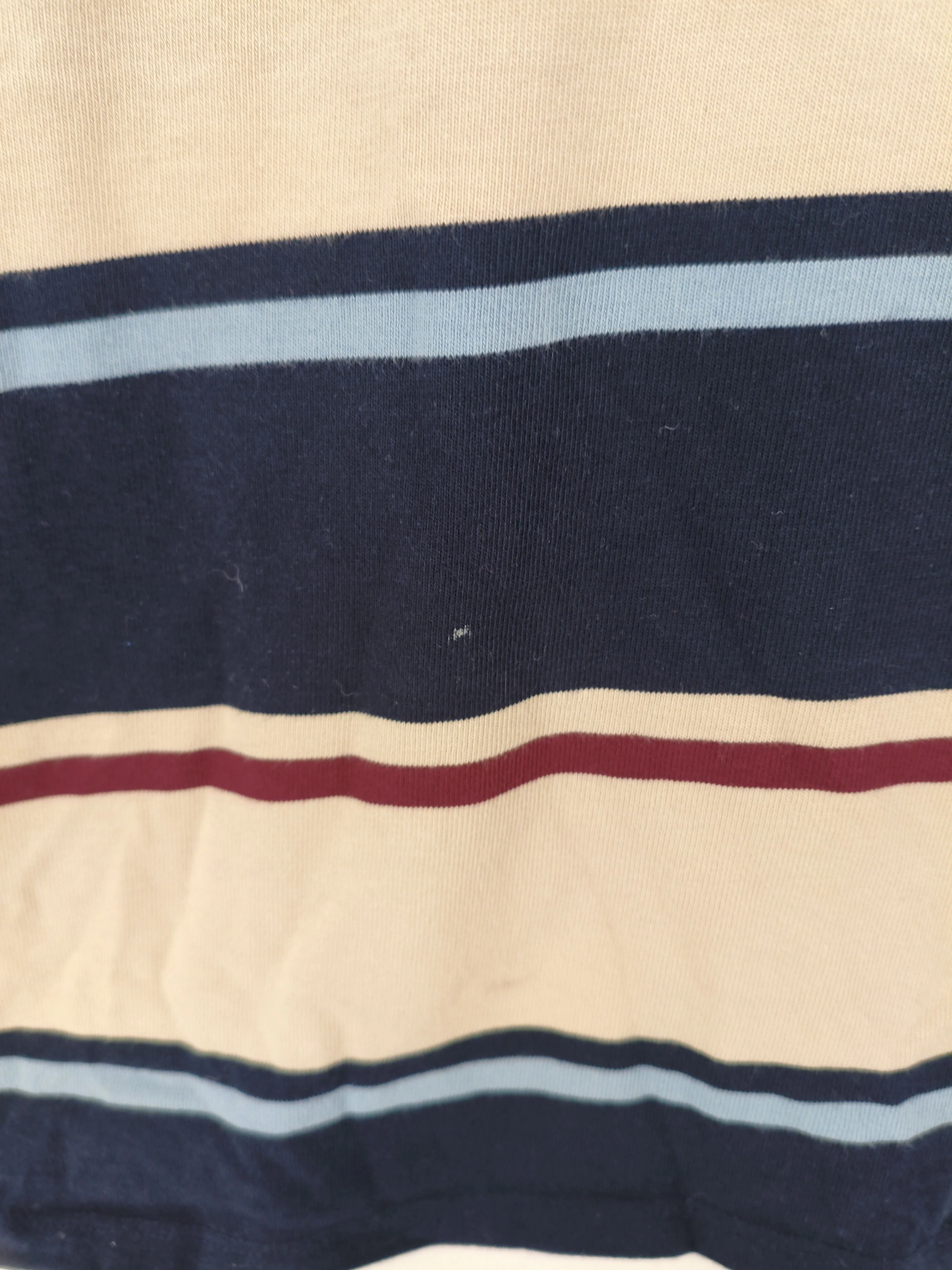 SEASALT CORNWALL Men's Polo M Multi Striped 100% Cotton Basic - Image 6