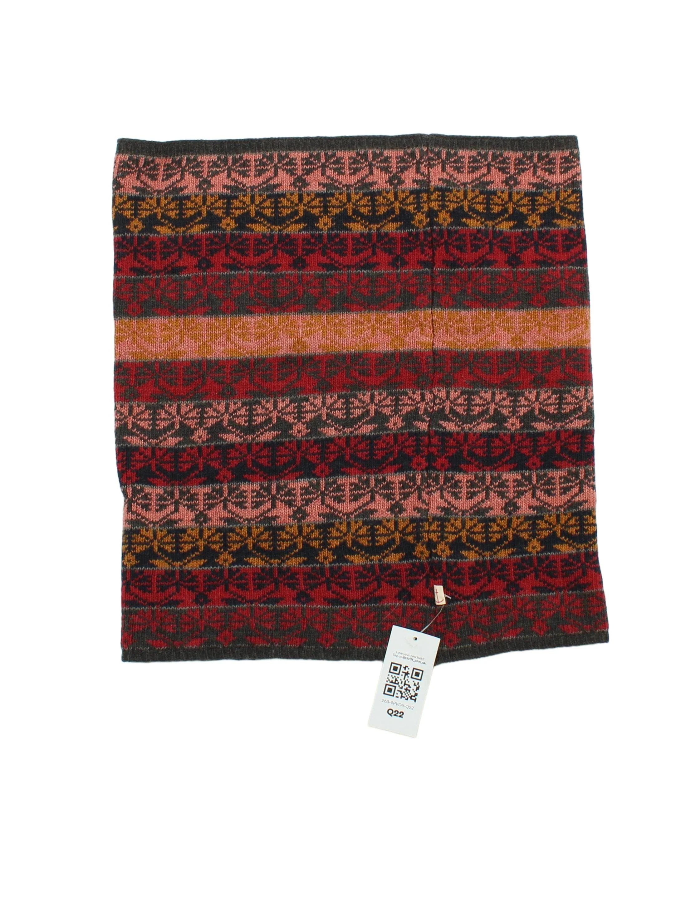 SEASALT CORNWALL Men's Scarf Multi 100% Other Scarf