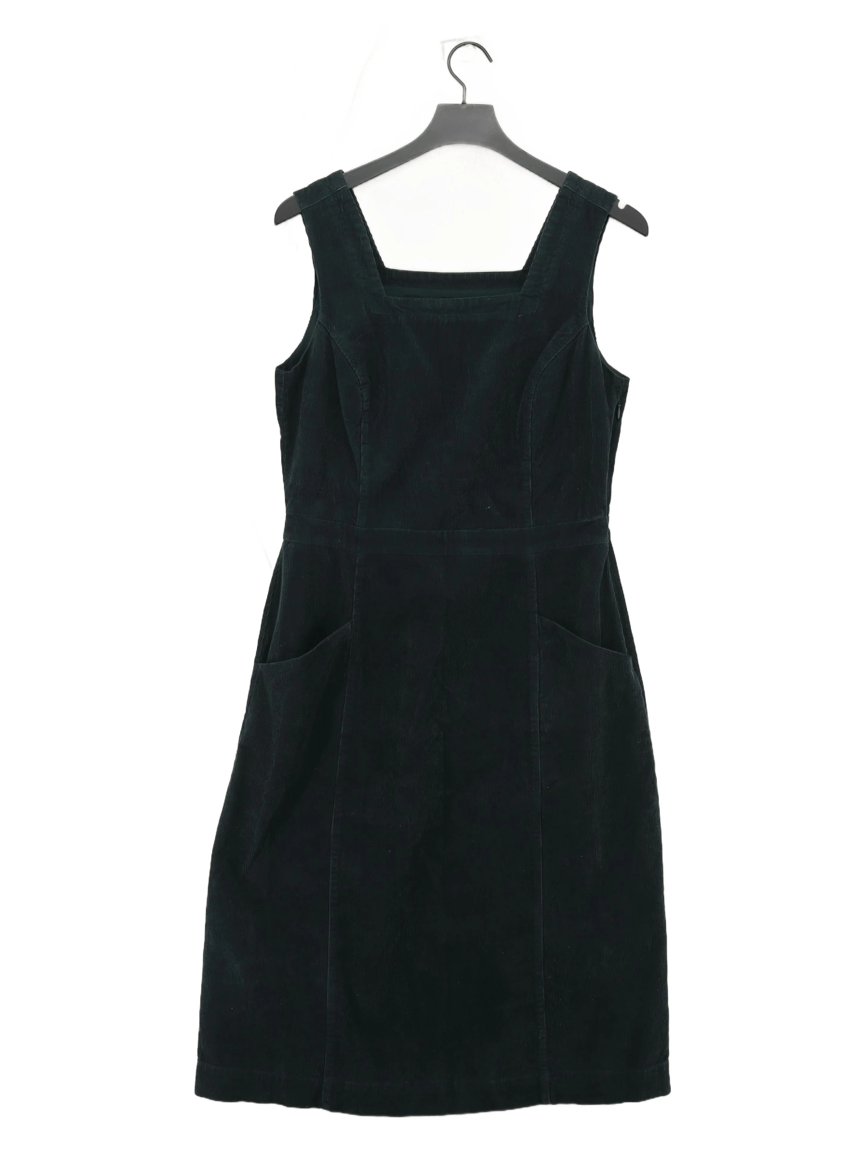 SEASALT CORNWALL Pinafore/Dungaree Mini Dress UK12 in Green