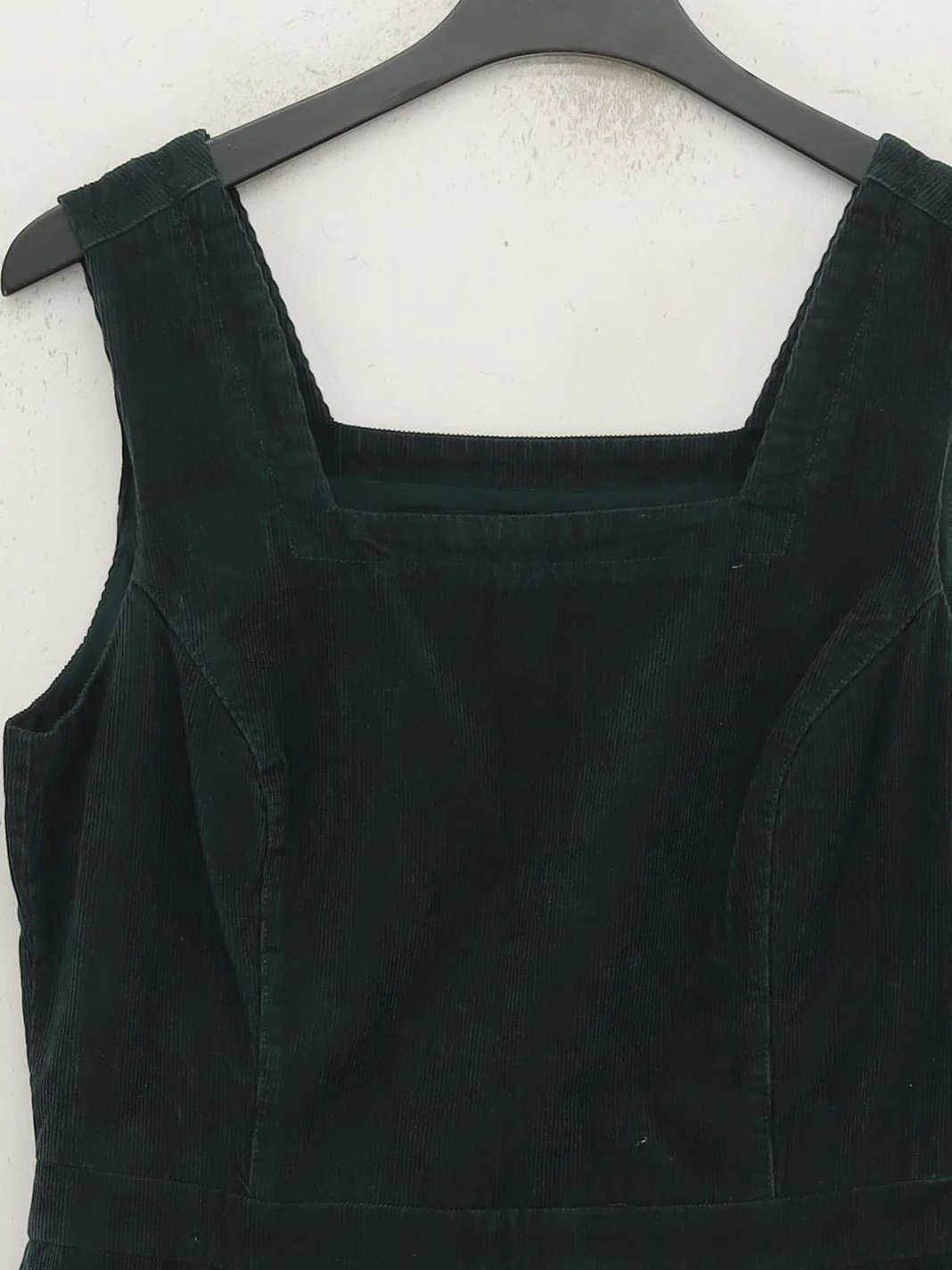 SEASALT CORNWALL Pinafore/Dungaree Mini Dress UK12 in Green - Image 3