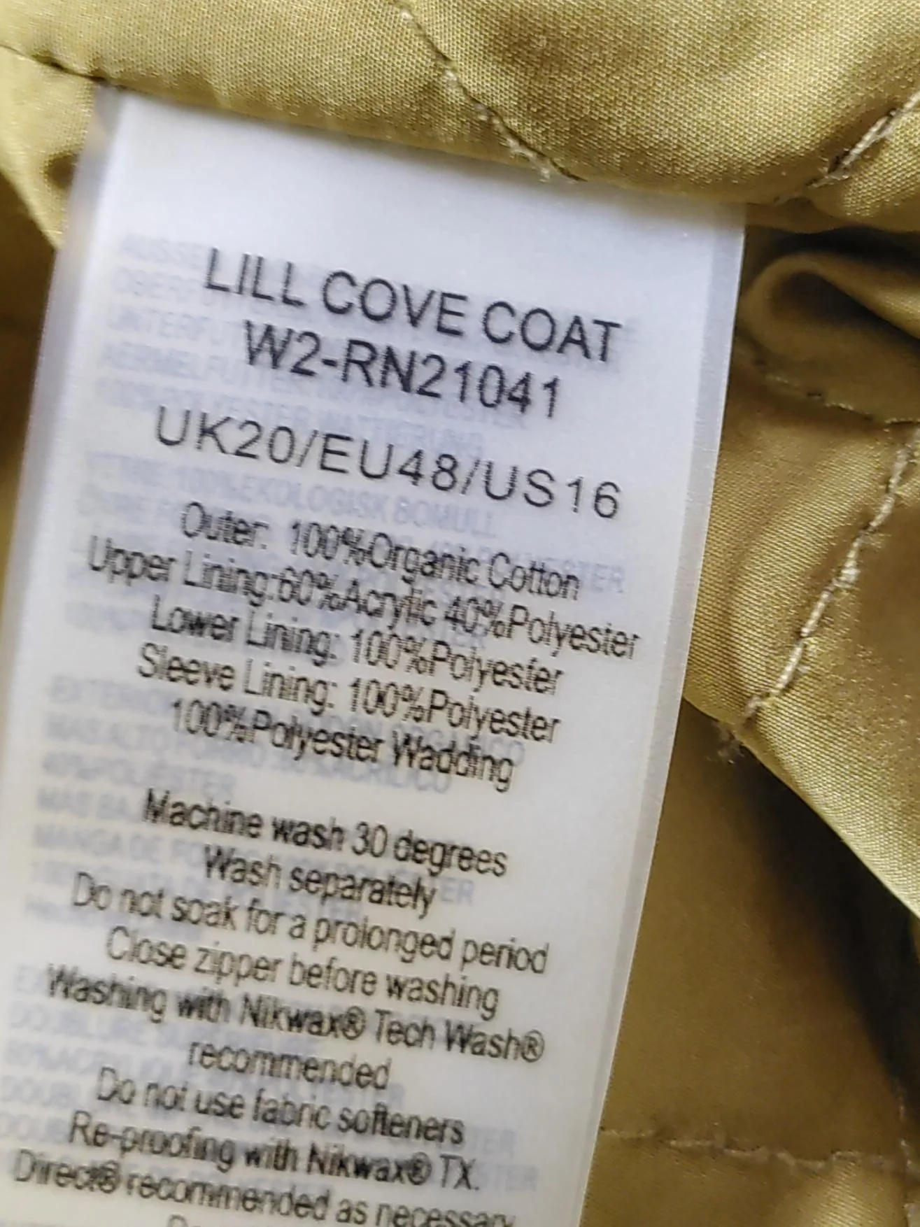 SEASALT CORNWALL Rain Coat jacket green - Image 6