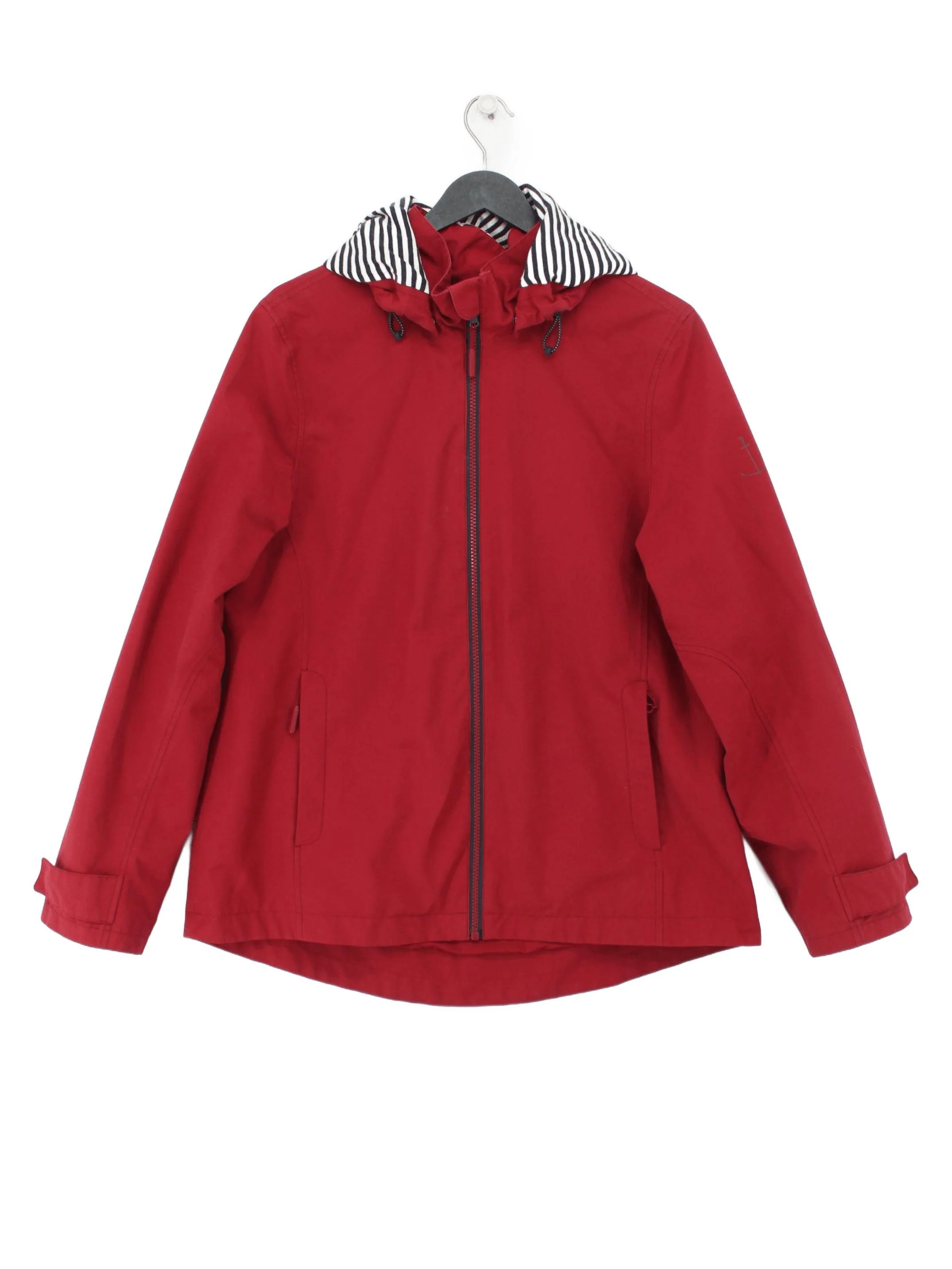 SEASALT CORNWALL Rain Coat jacket red