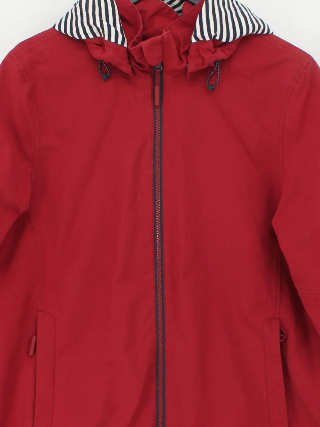 SEASALT CORNWALL Rain Coat jacket red - Image 3