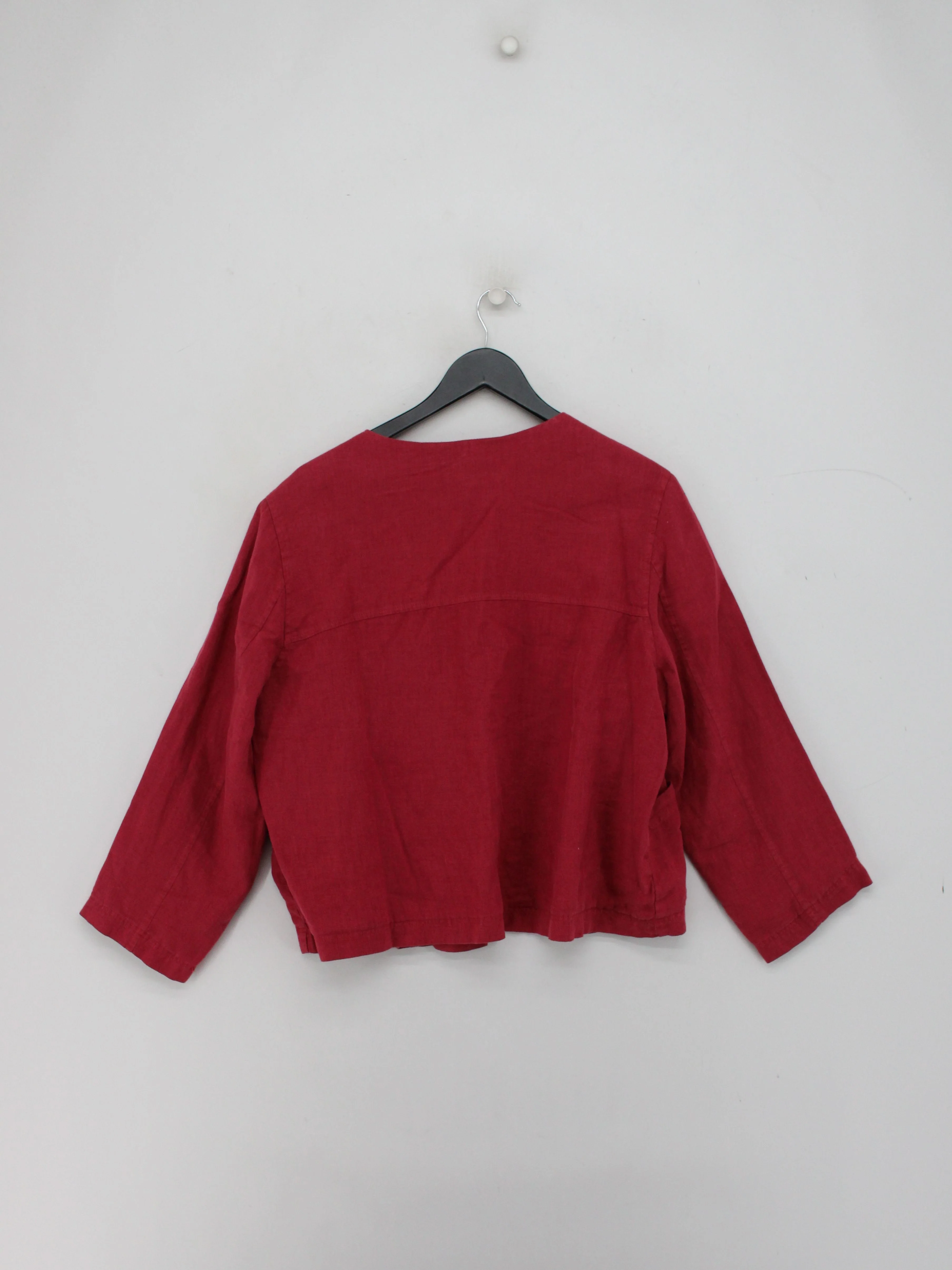 SEASALT CORNWALL Rain Coat jacket red - Image 2