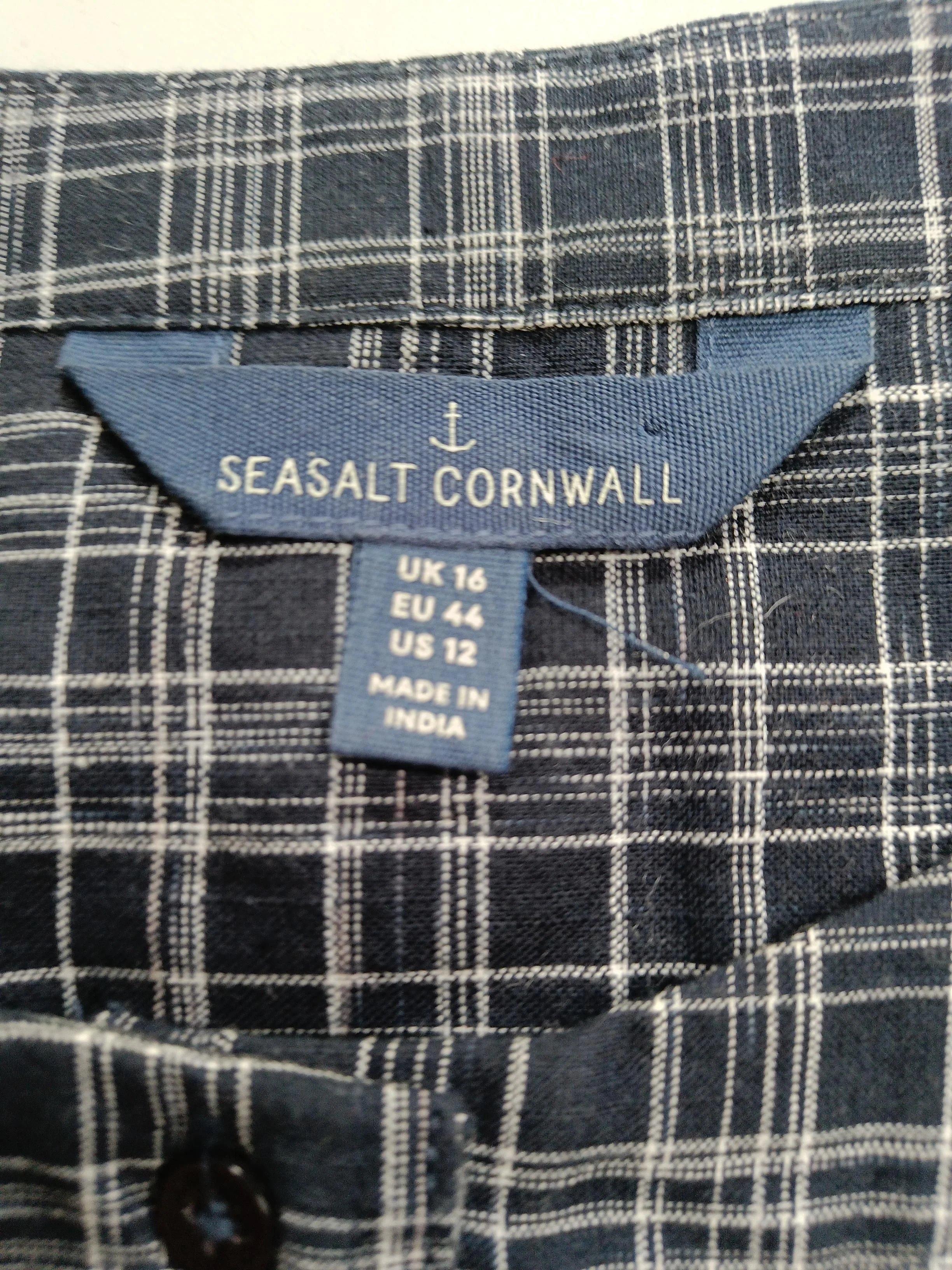 SEASALT CORNWALL Shirt Maxi Dress in Blue - Image 5
