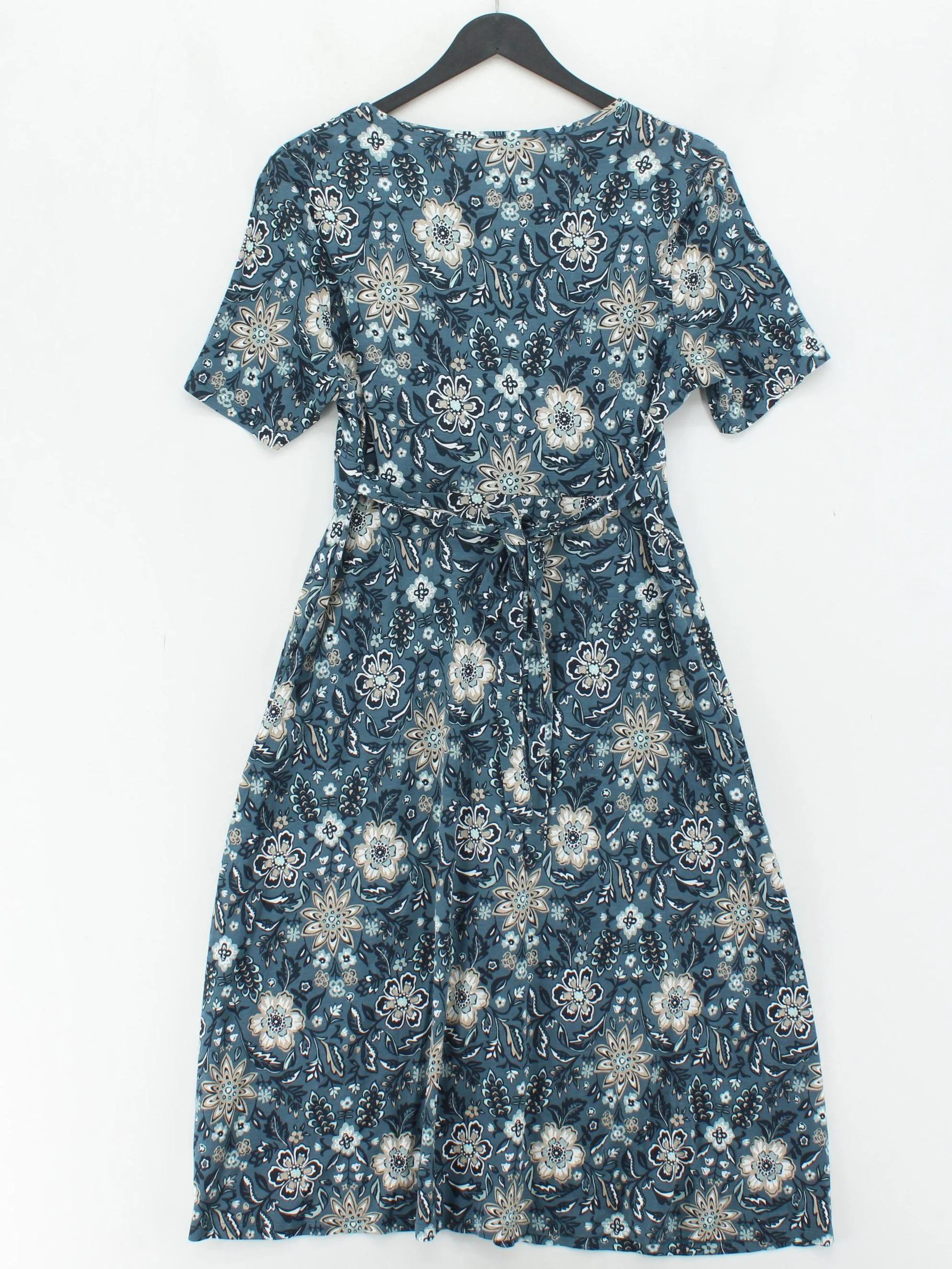 SEASALT CORNWALL Shirt Midi Dress UK12 in Blue - Image 2