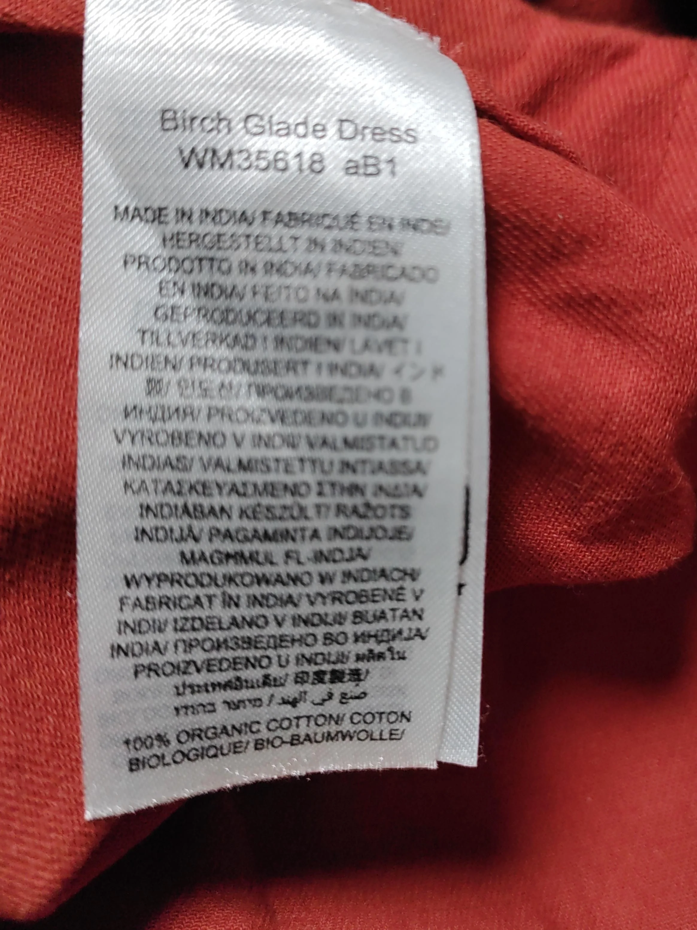 SEASALT CORNWALL Shirt Midi Dress UK12 in Red - Image 6