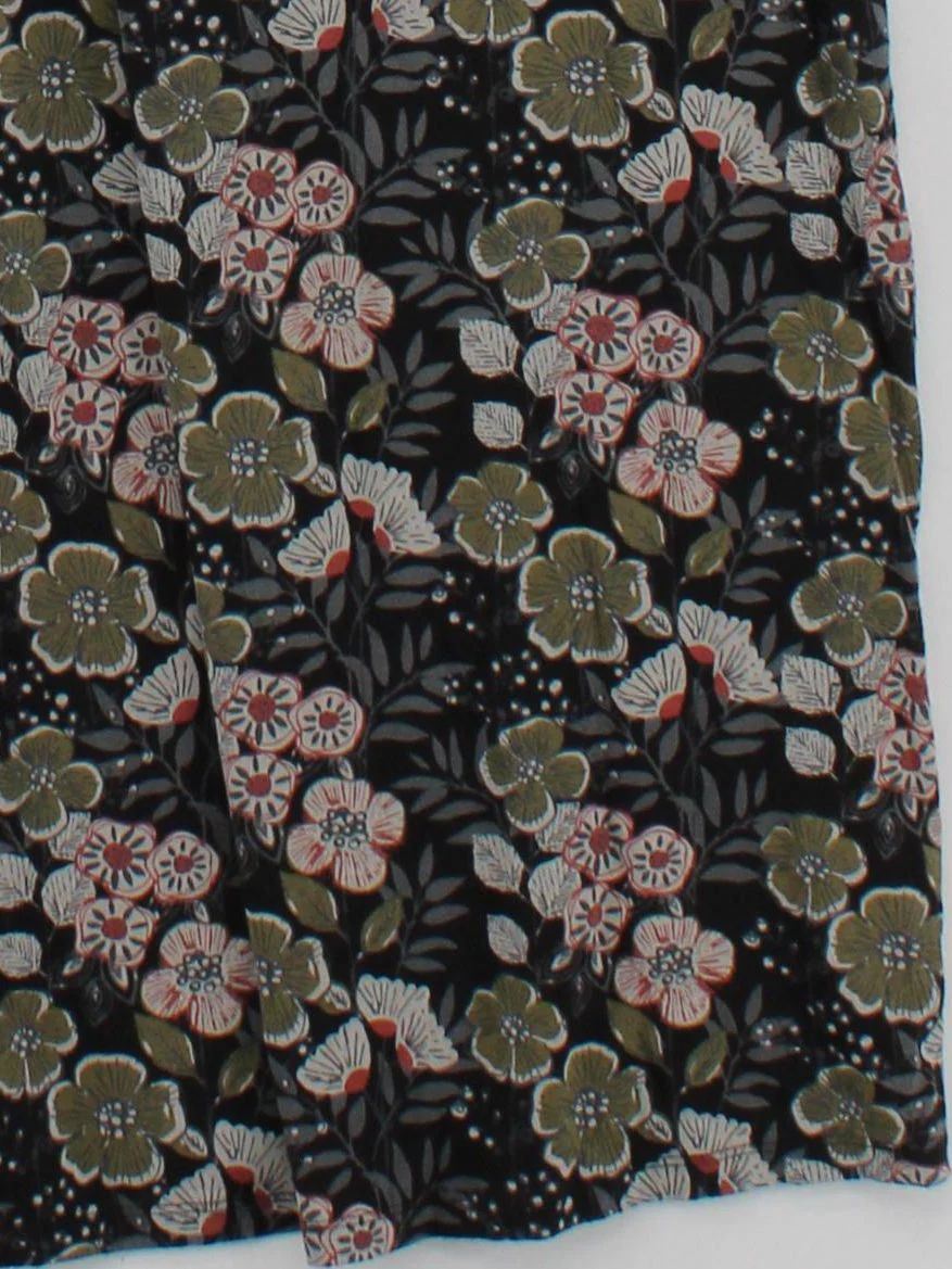 SEASALT CORNWALL Shirt Midi Dress UK14 in Black - Image 4