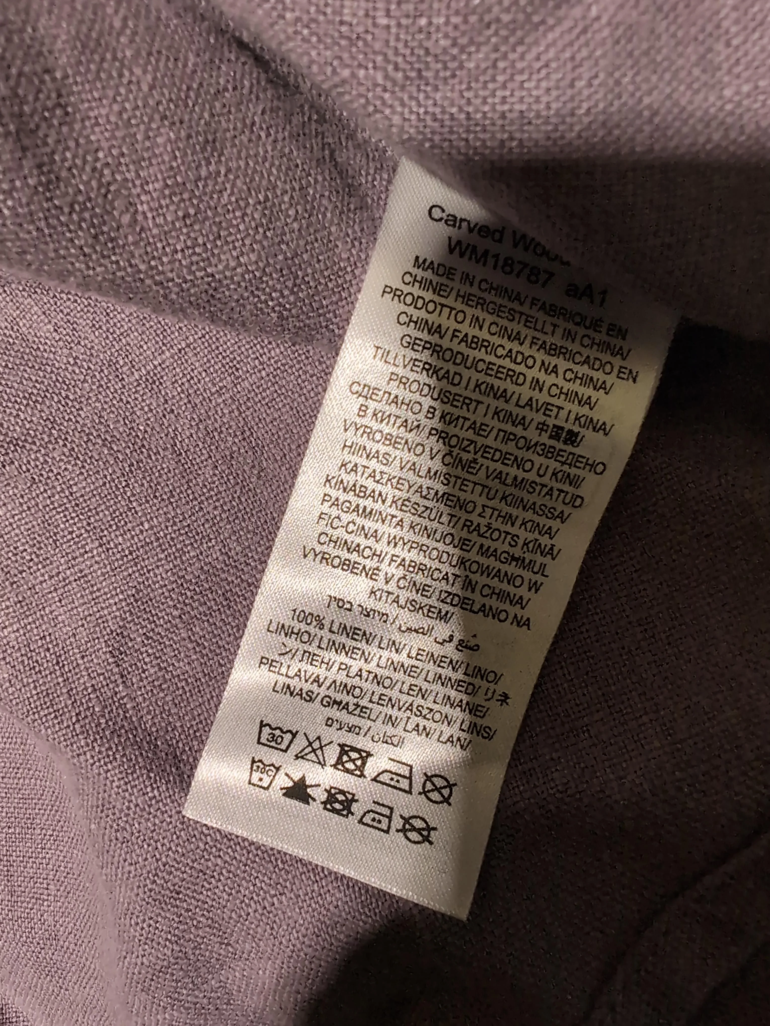 SEASALT CORNWALL Shirt Midi Dress UK14 in Purple - Image 6