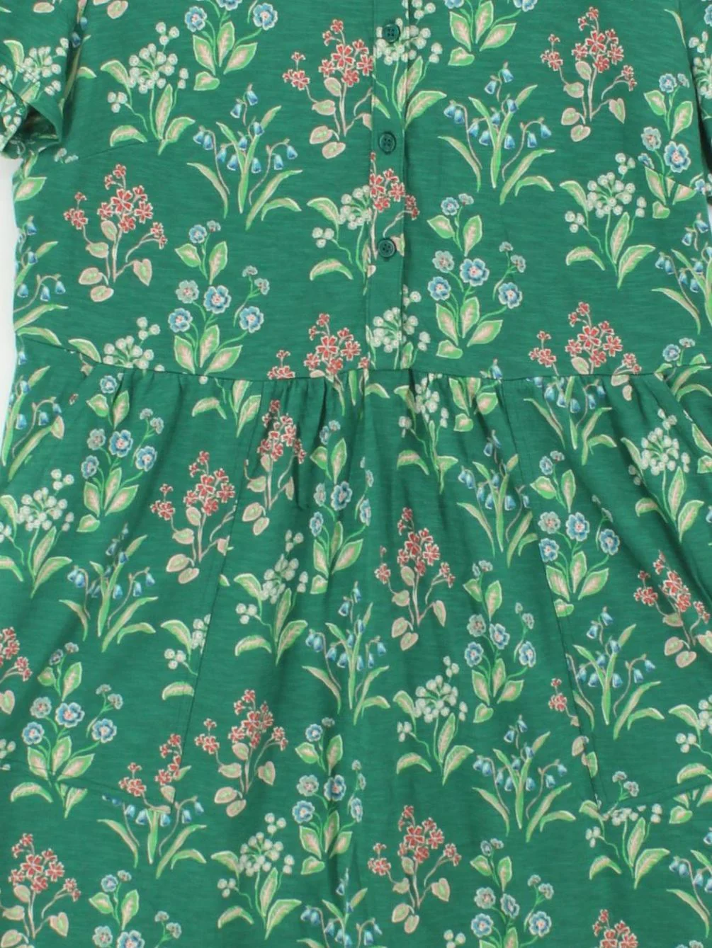 SEASALT CORNWALL Shirt Midi Dress UK16 in Green - Image 3