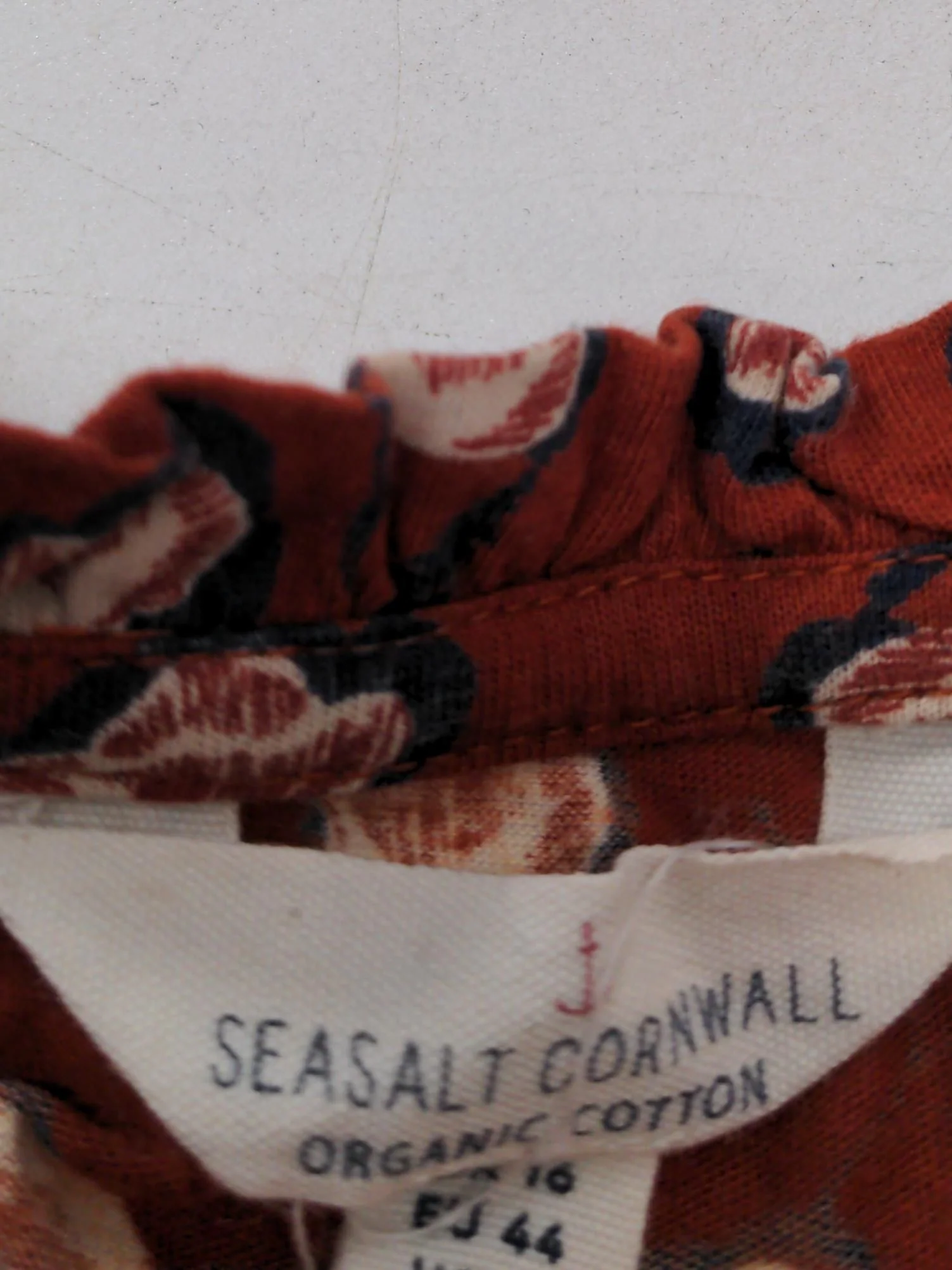 SEASALT CORNWALL Shirt Midi Dress UK16 in Red - Image 5