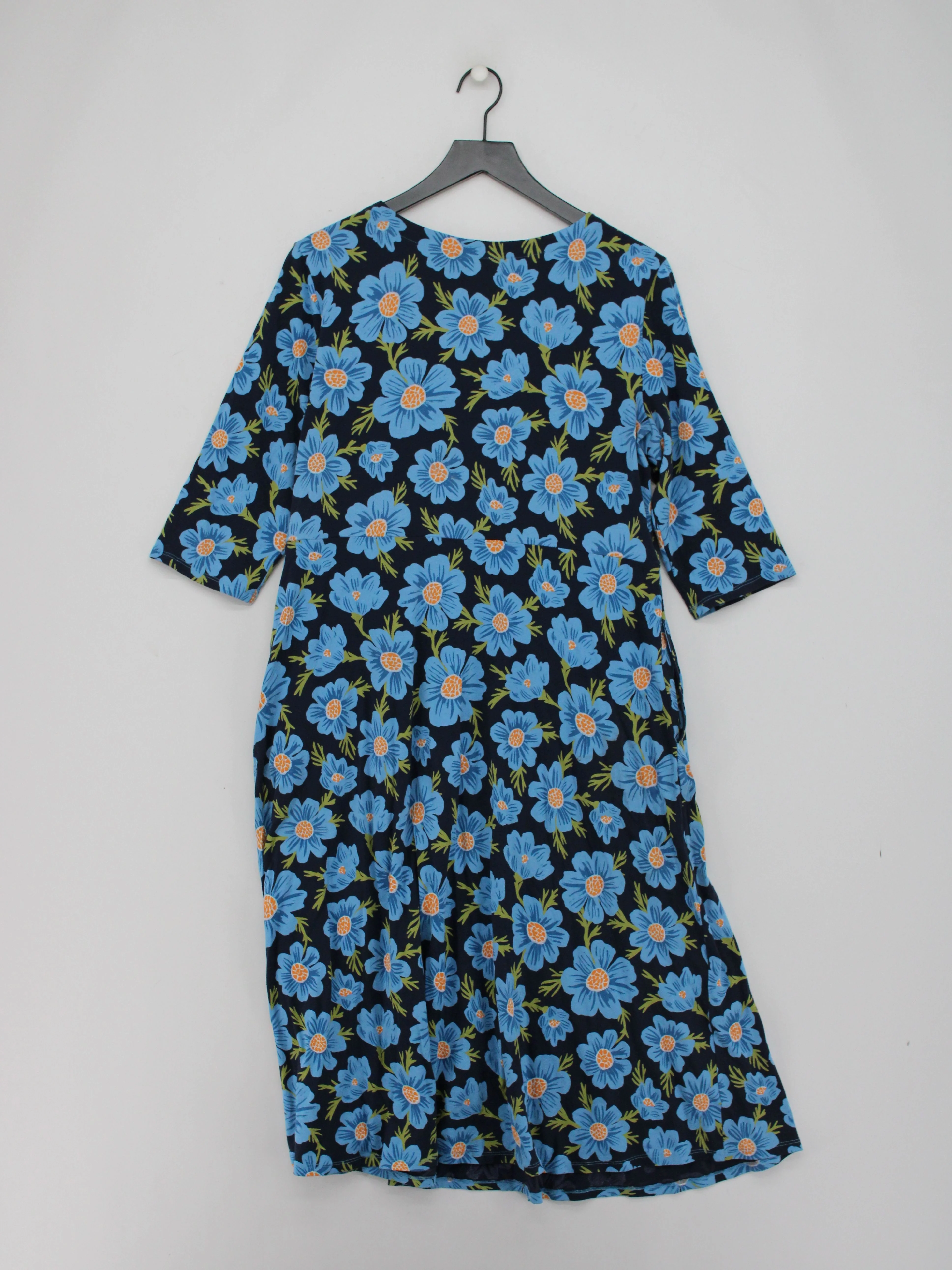 SEASALT CORNWALL Shirt Midi Dress UK18 in Blue - Image 2