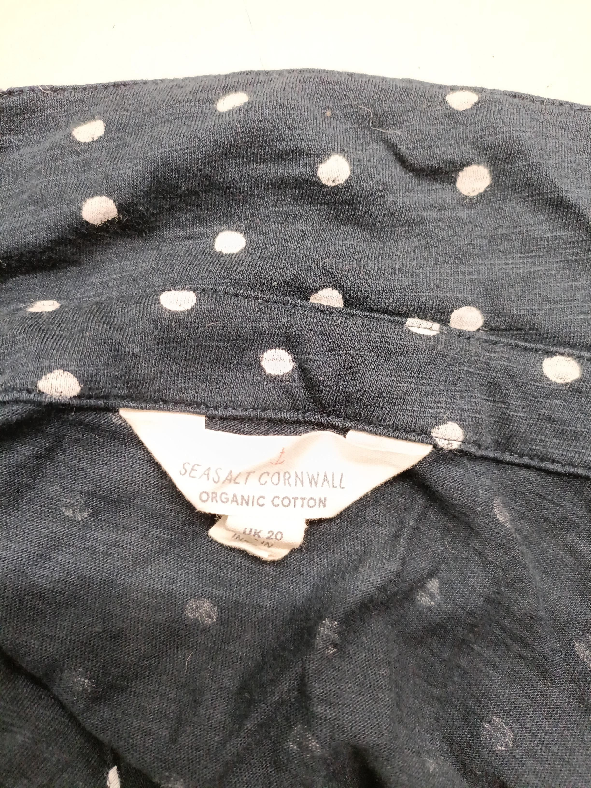 SEASALT CORNWALL Shirt Midi Dress UK20 in Blue - Image 5