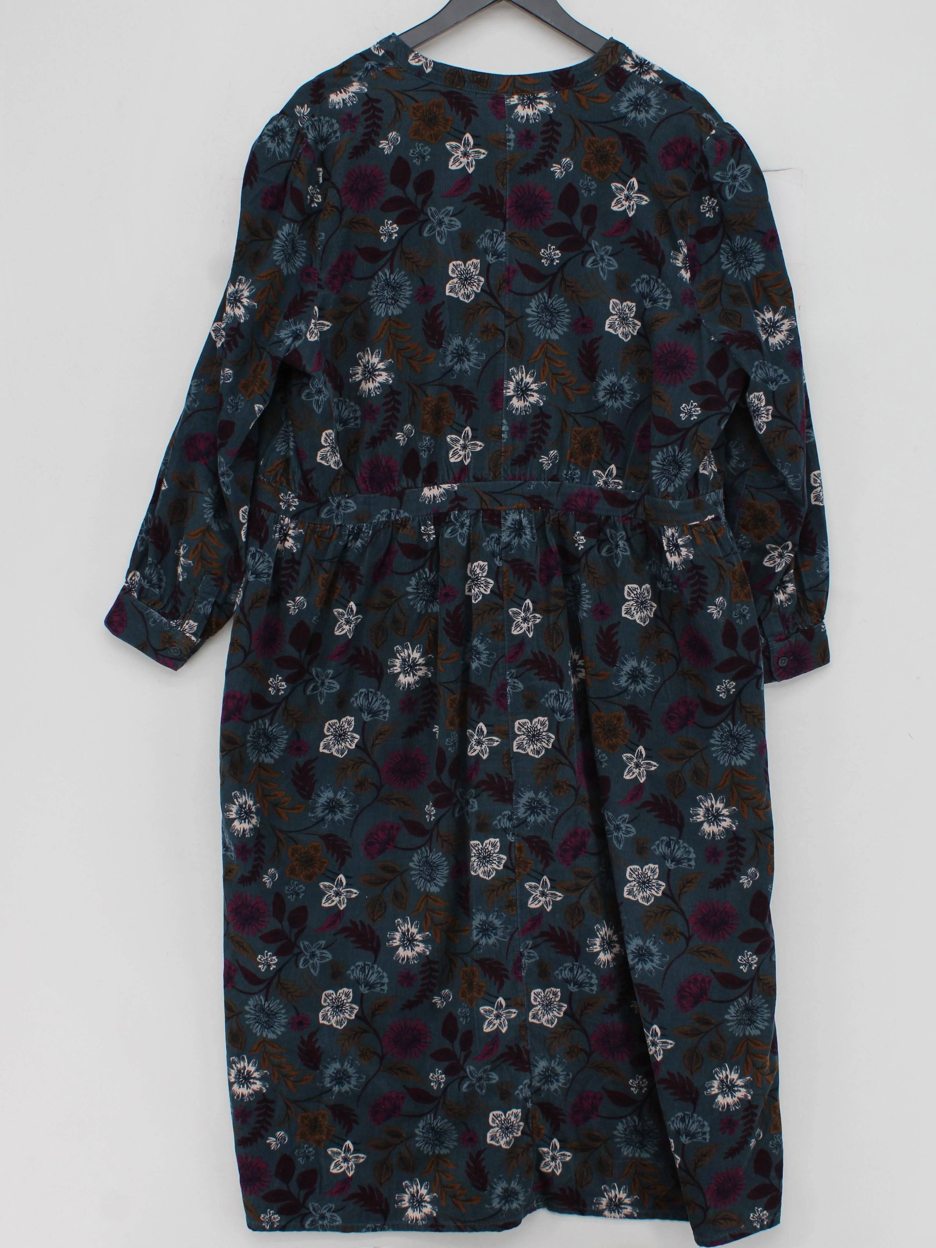 SEASALT CORNWALL Shirt Midi Dress UK20 in Green - Image 2