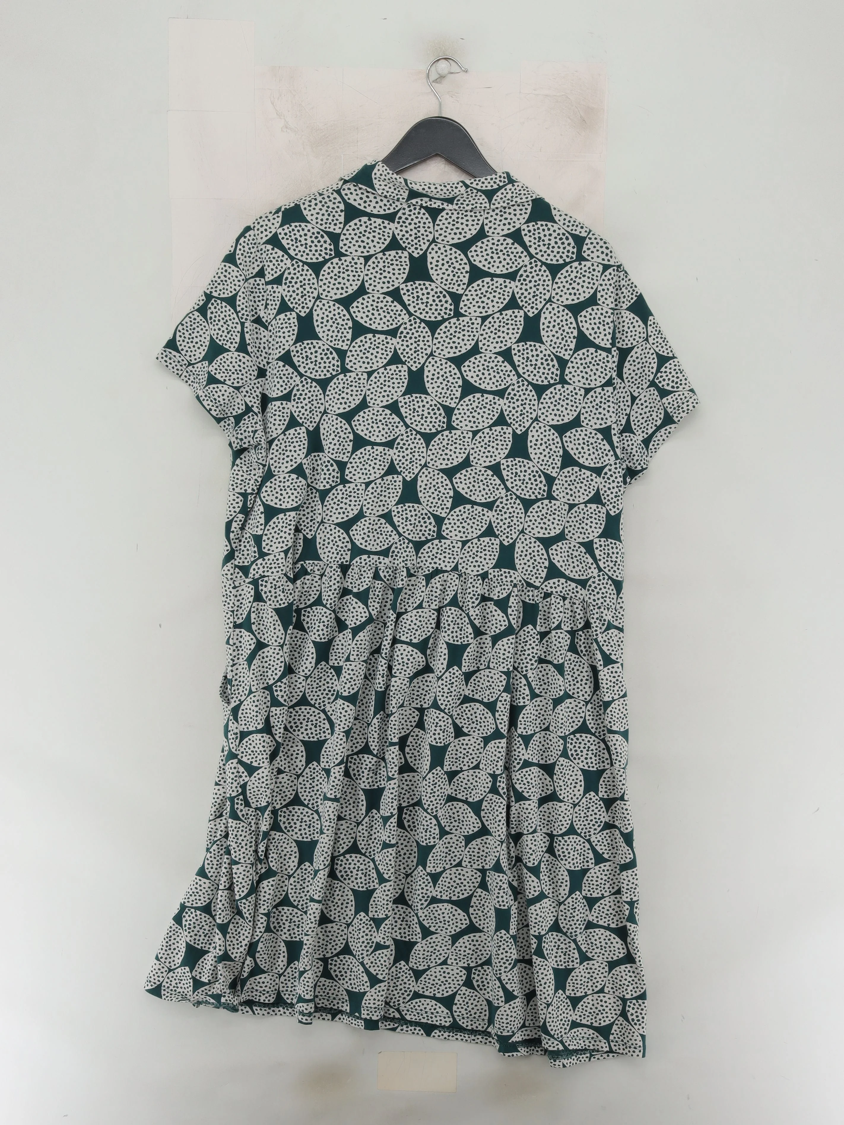 SEASALT CORNWALL Shirt Mini Dress UK14 in Green - Image 2