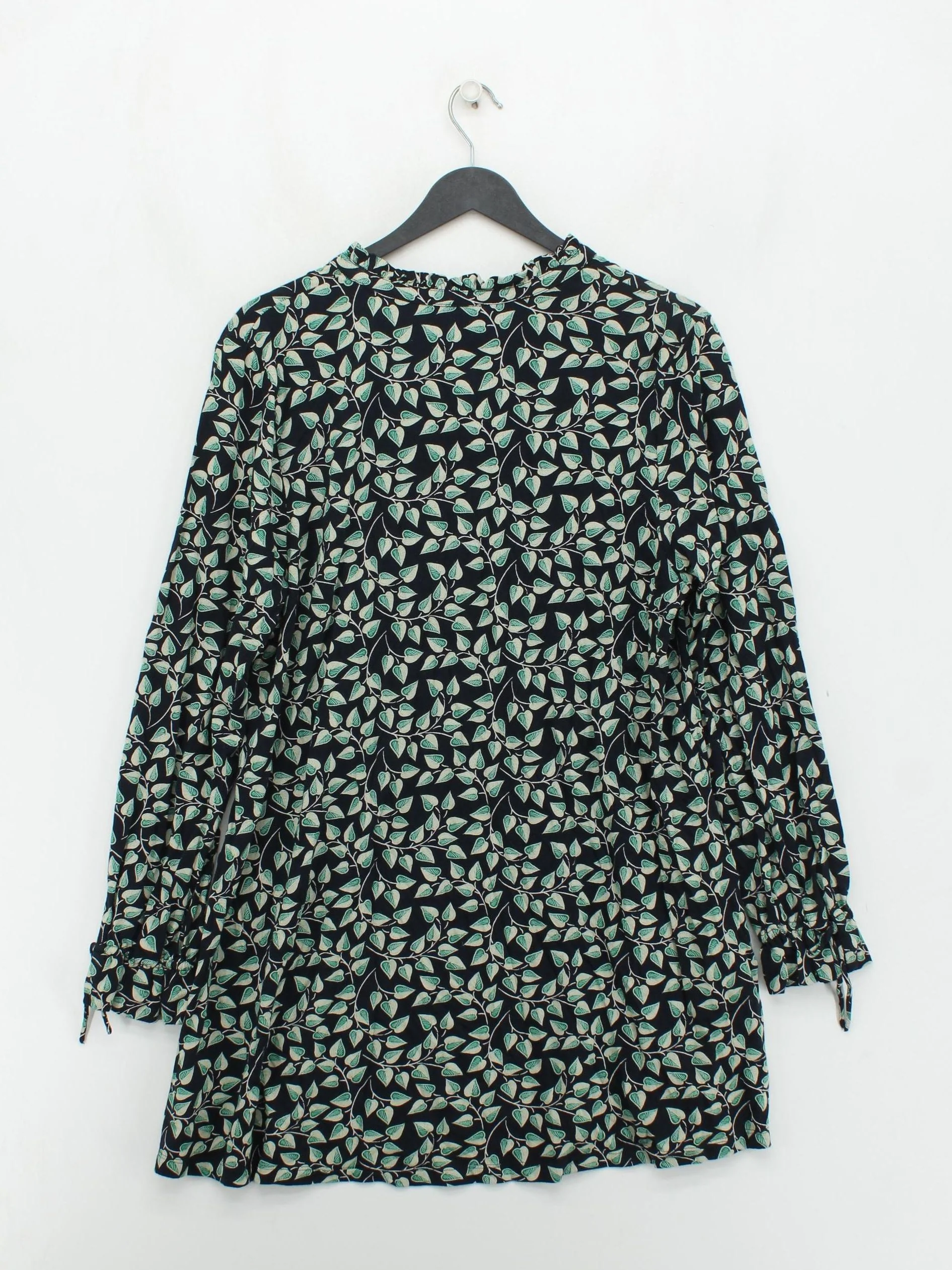 SEASALT CORNWALL Shirt Mini Dress UK16 in Blue - Image 2