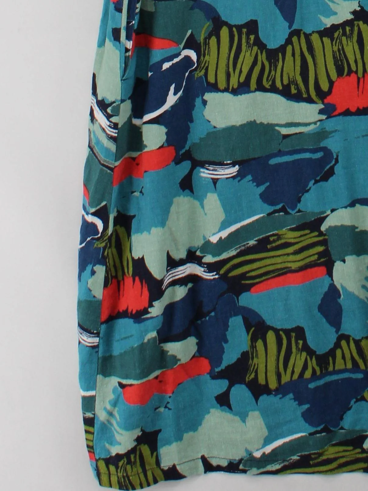 SEASALT CORNWALL Shirt Mini Dress UK20 in Multi - Image 4