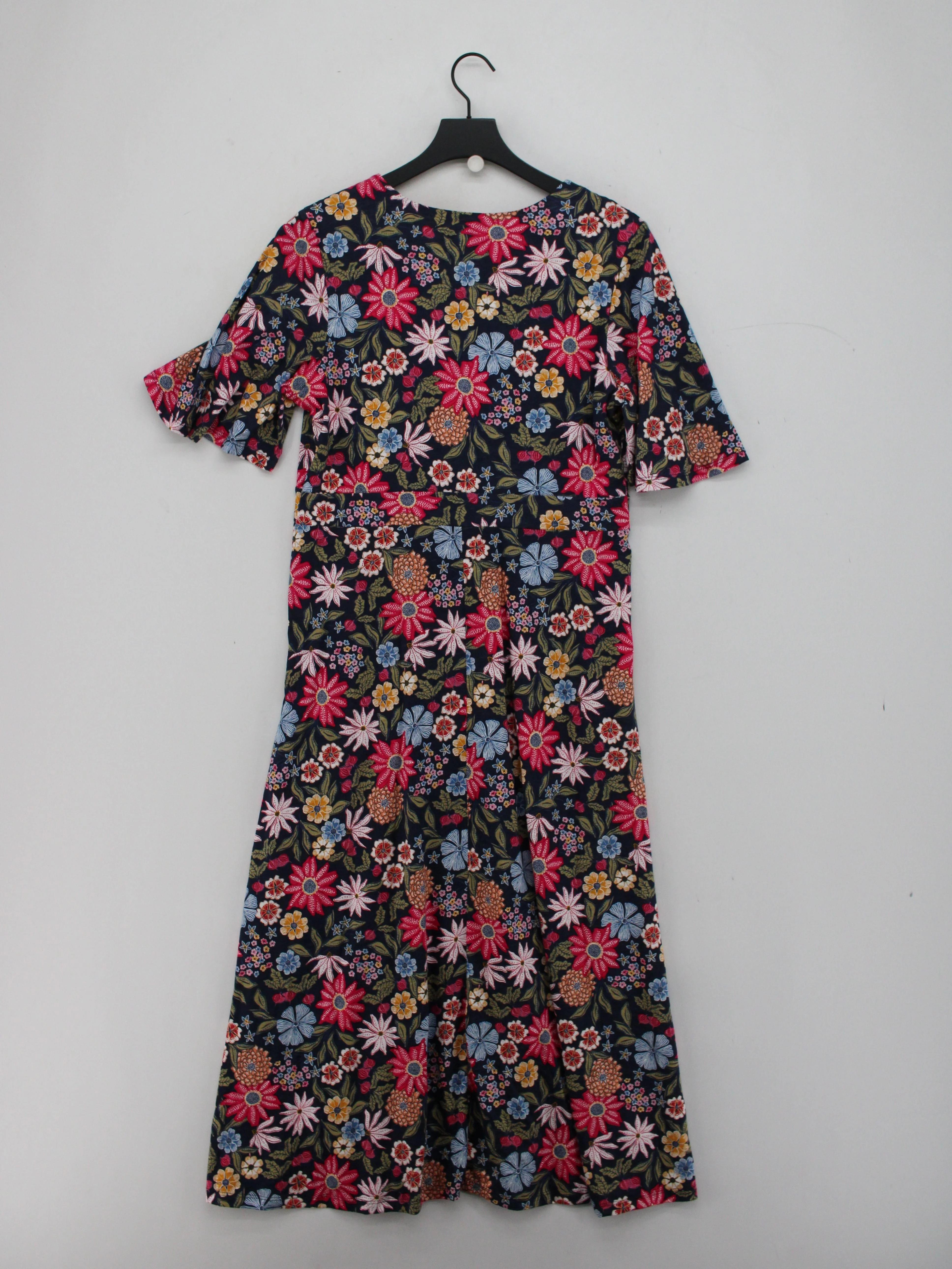SEASALT CORNWALL Skater Midi Dress UK14 in Multi - Image 2