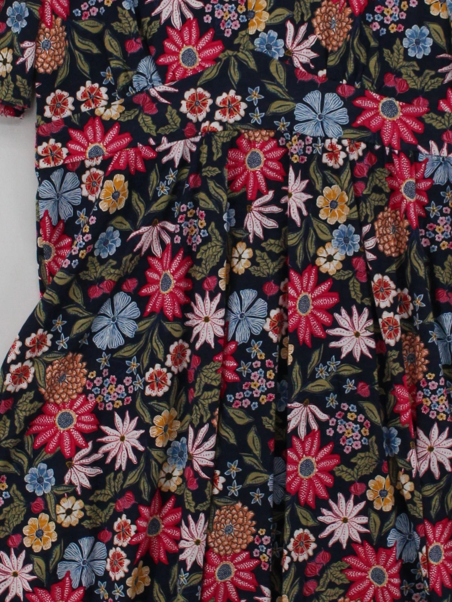 SEASALT CORNWALL Skater Midi Dress UK14 in Multi - Image 3