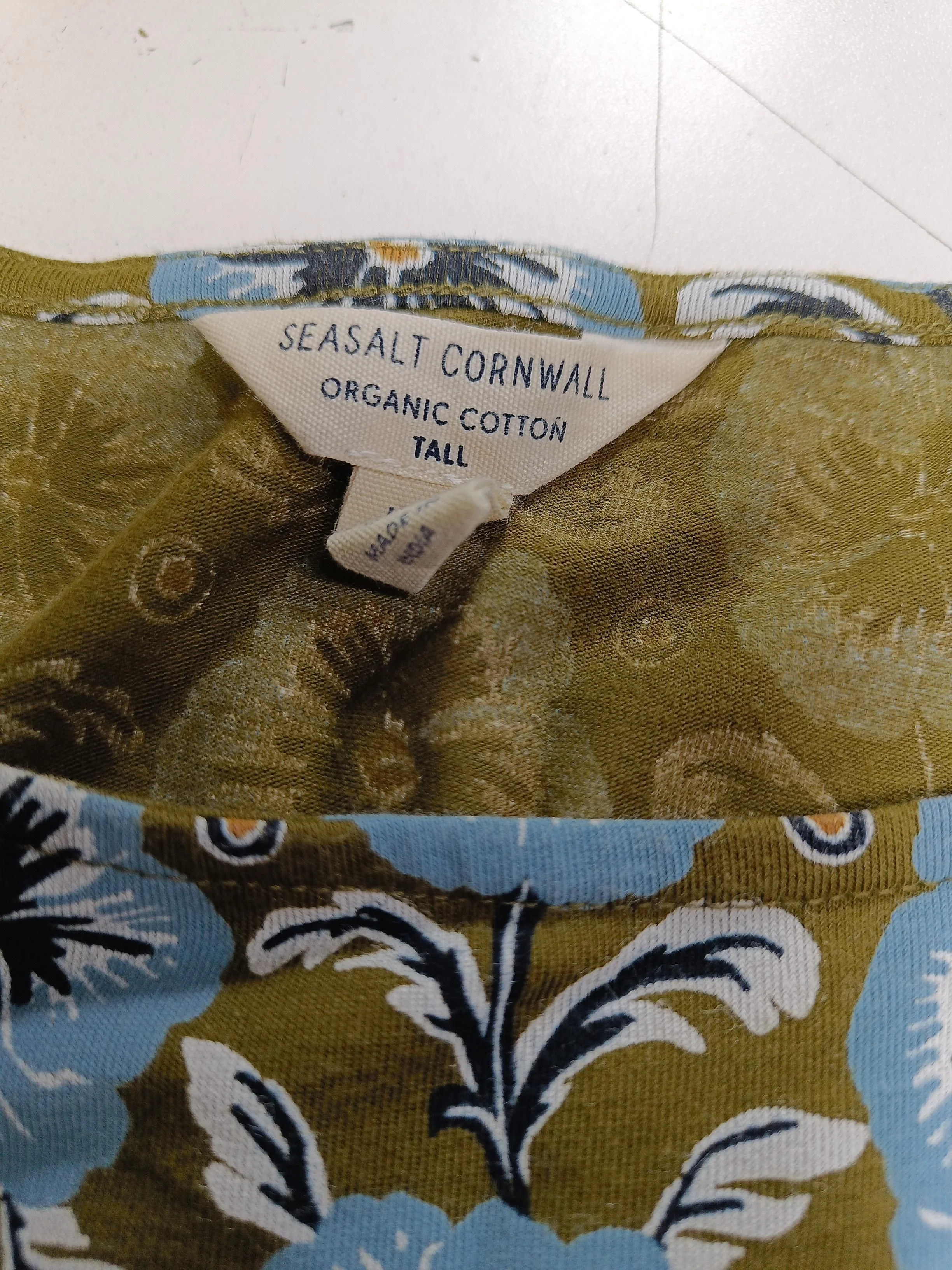 SEASALT CORNWALL Skater Midi Dress UK18 in Green - Image 5