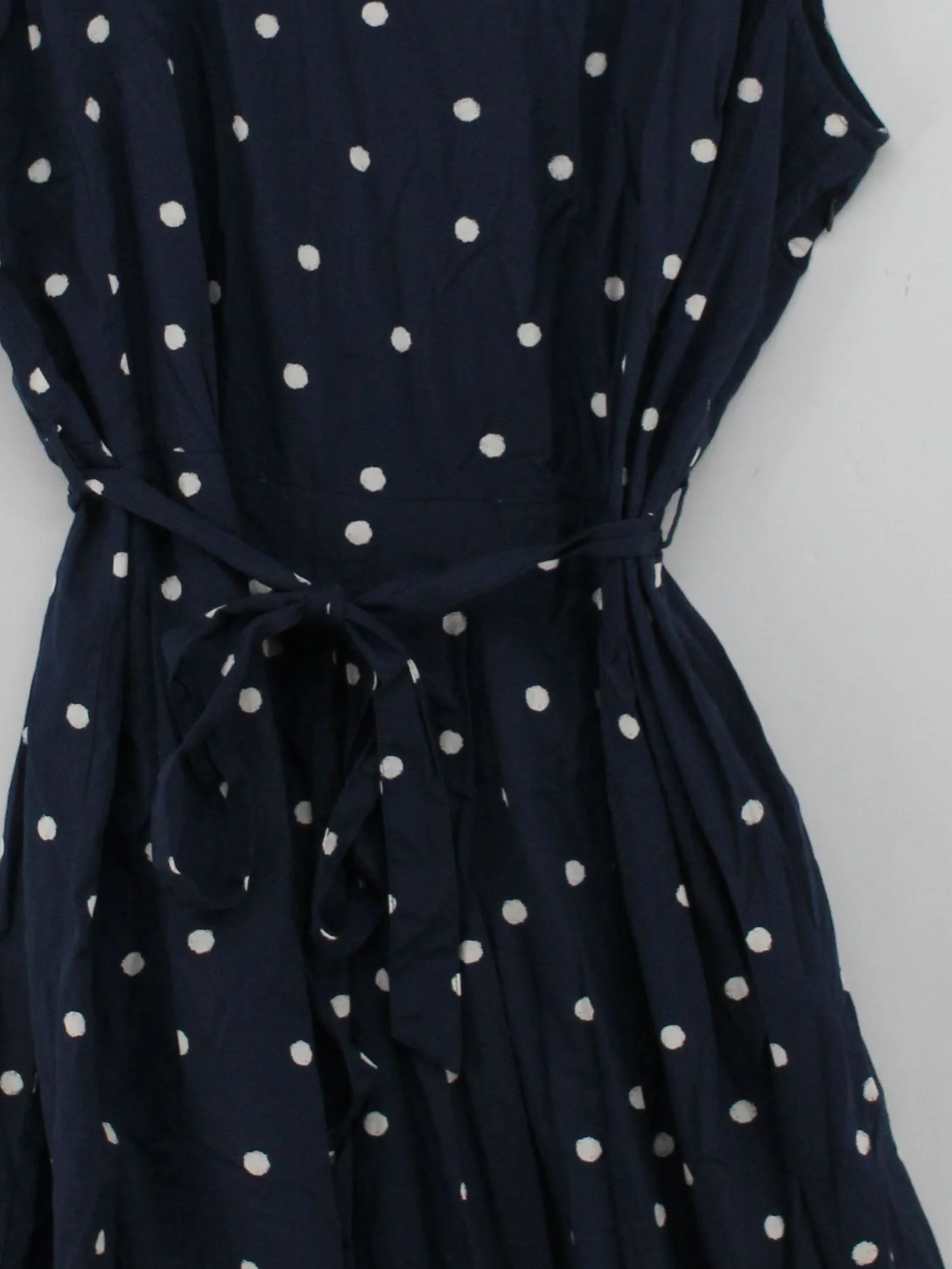SEASALT CORNWALL Skater Midi Dress UK20 in Blue - Image 3