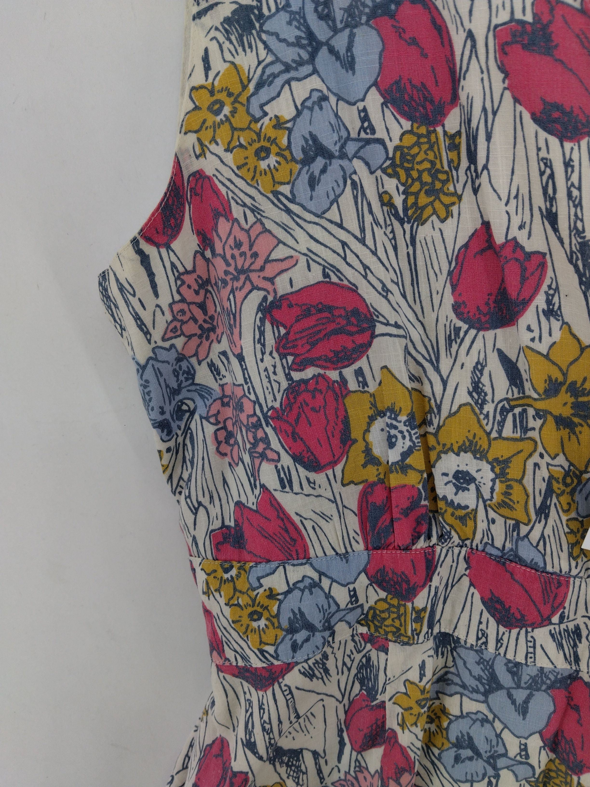 SEASALT CORNWALL Skater Mini Dress UK12 in Multi - Image 5