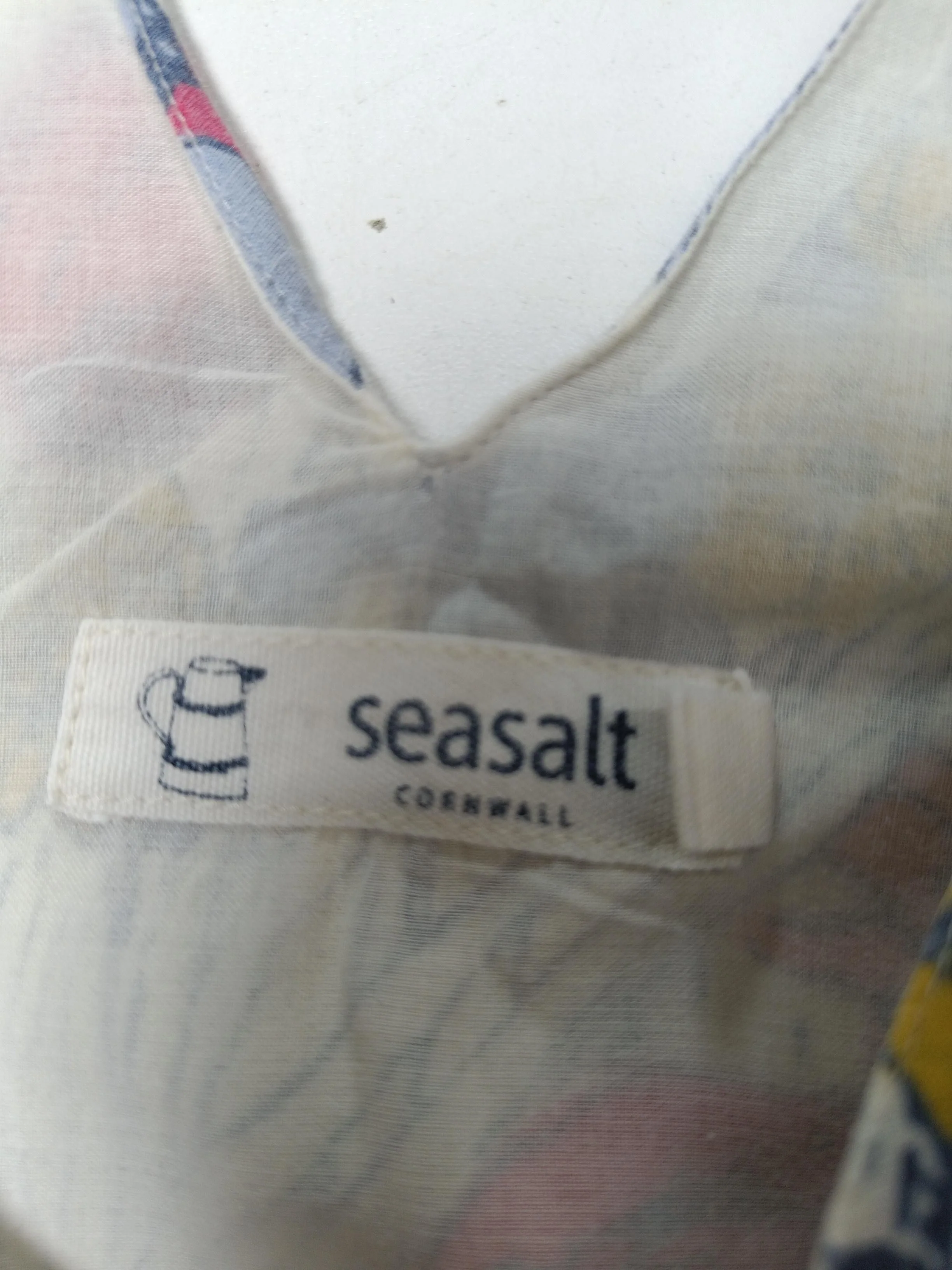 SEASALT CORNWALL Skater Mini Dress UK12 in Multi - Image 6