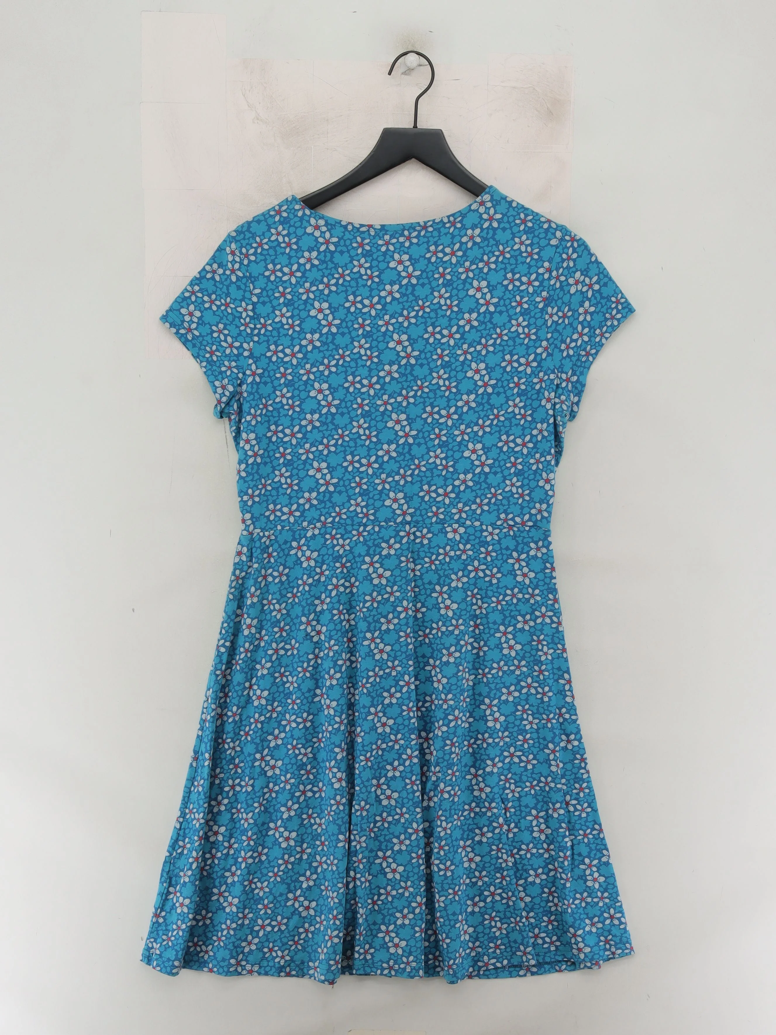 SEASALT CORNWALL Skater Mini Dress UK14 in Blue - Image 2