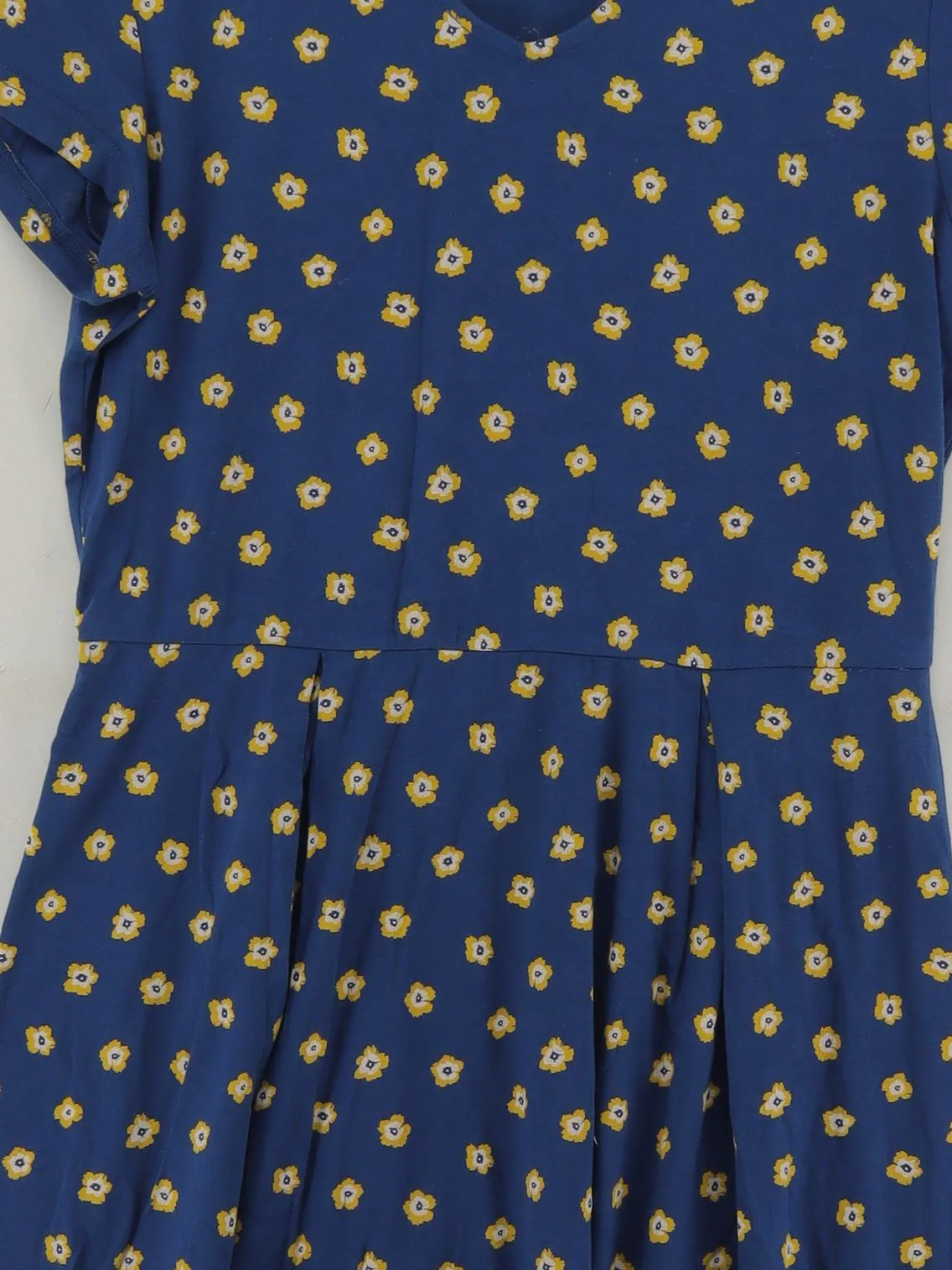 SEASALT CORNWALL Skater Mini Dress UK14 in Blue - Image 3