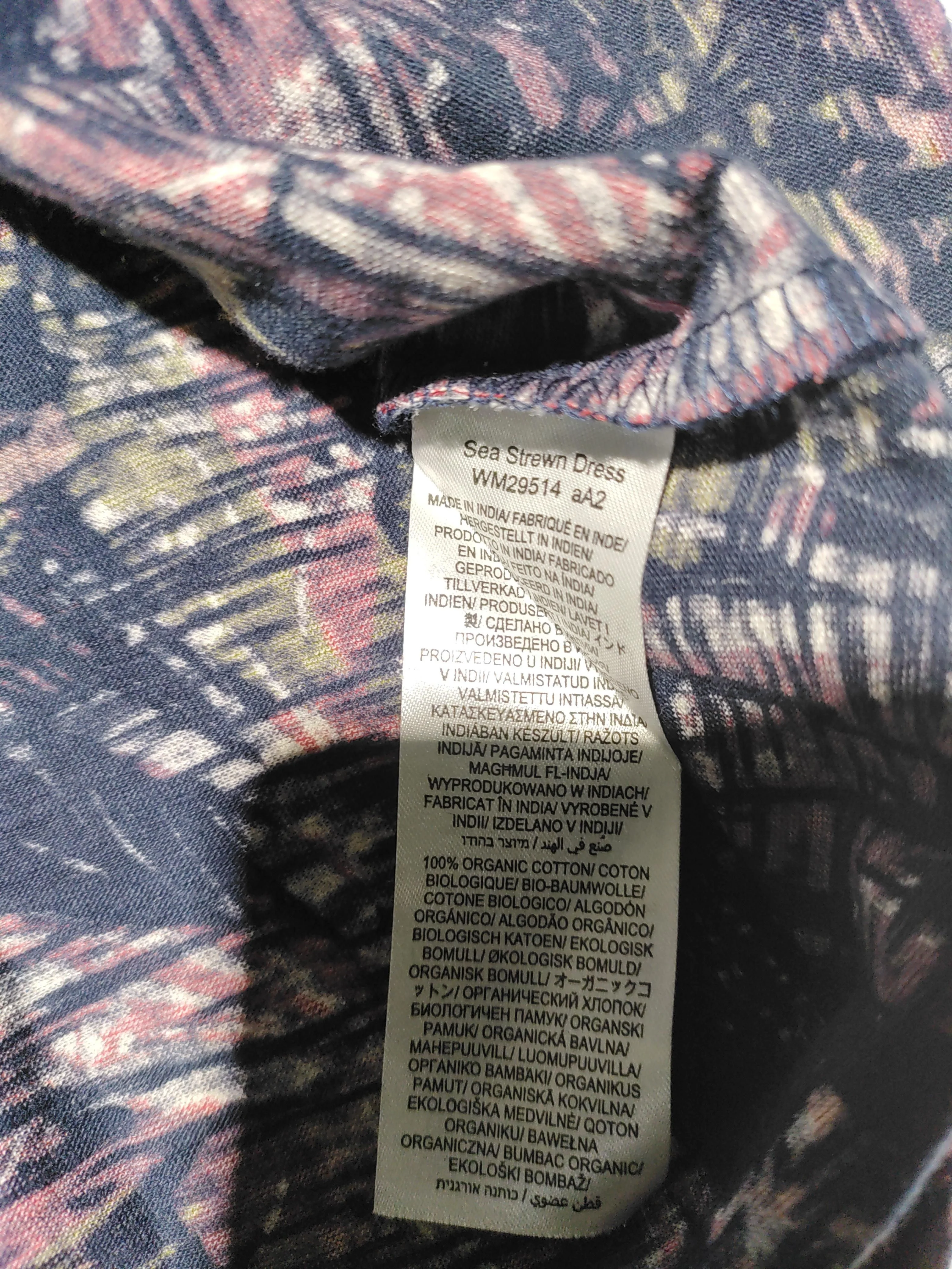 SEASALT CORNWALL T-Shirt Midi Dress UK10 in Multi - Image 6