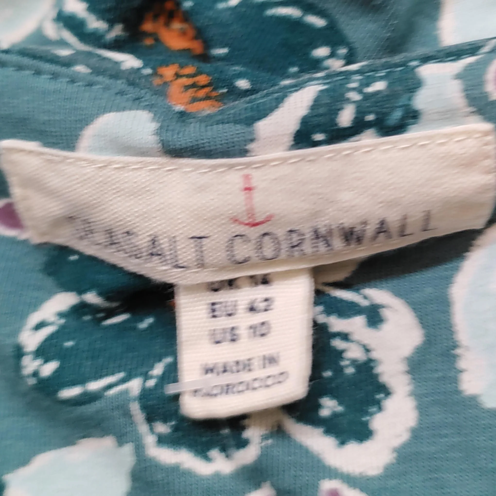 SEASALT CORNWALL T-Shirt Midi Dress UK14 in Green - Image 5