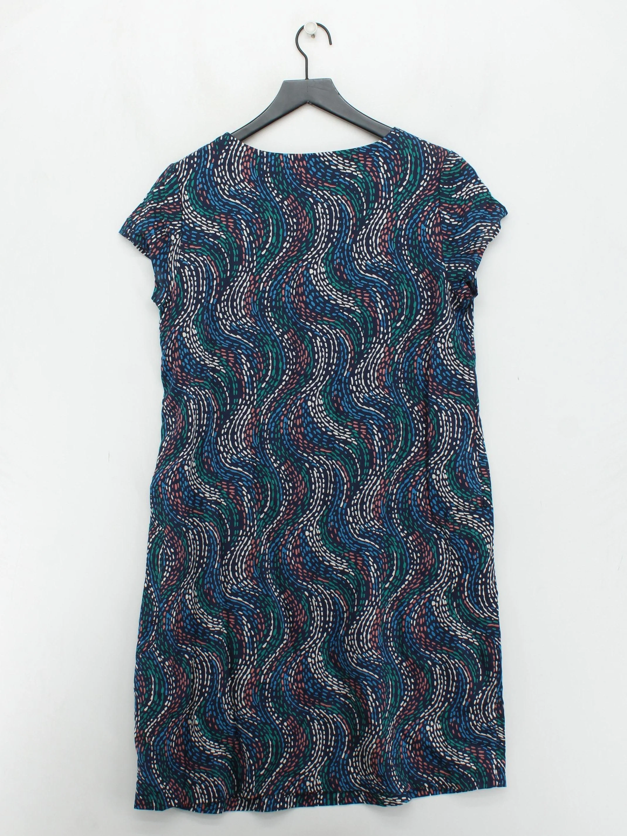 SEASALT CORNWALL T-Shirt Midi Dress UK16 in Blue - Image 2