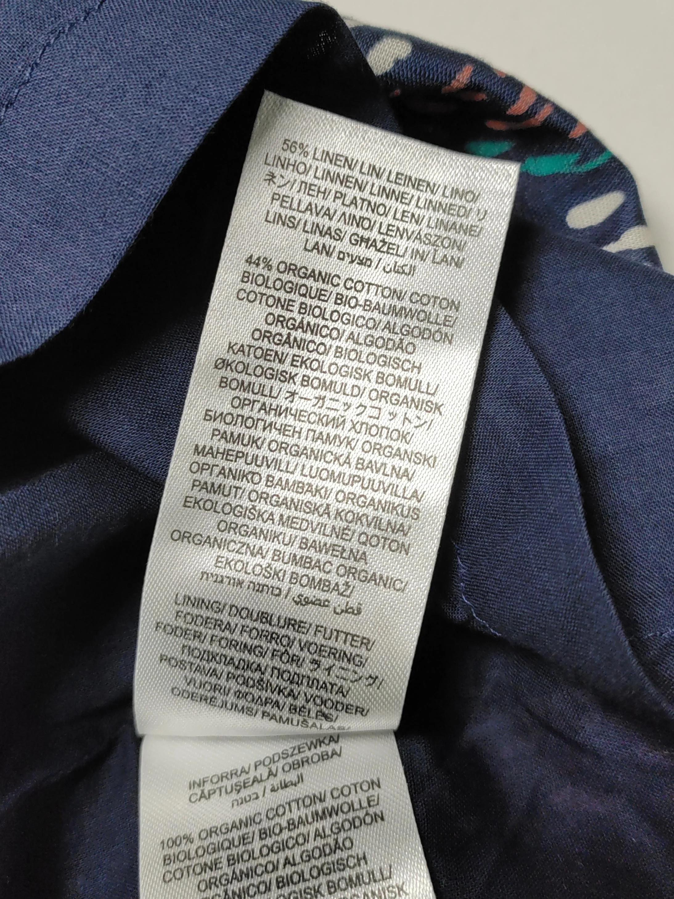 SEASALT CORNWALL T-Shirt Midi Dress UK16 in Blue - Image 6