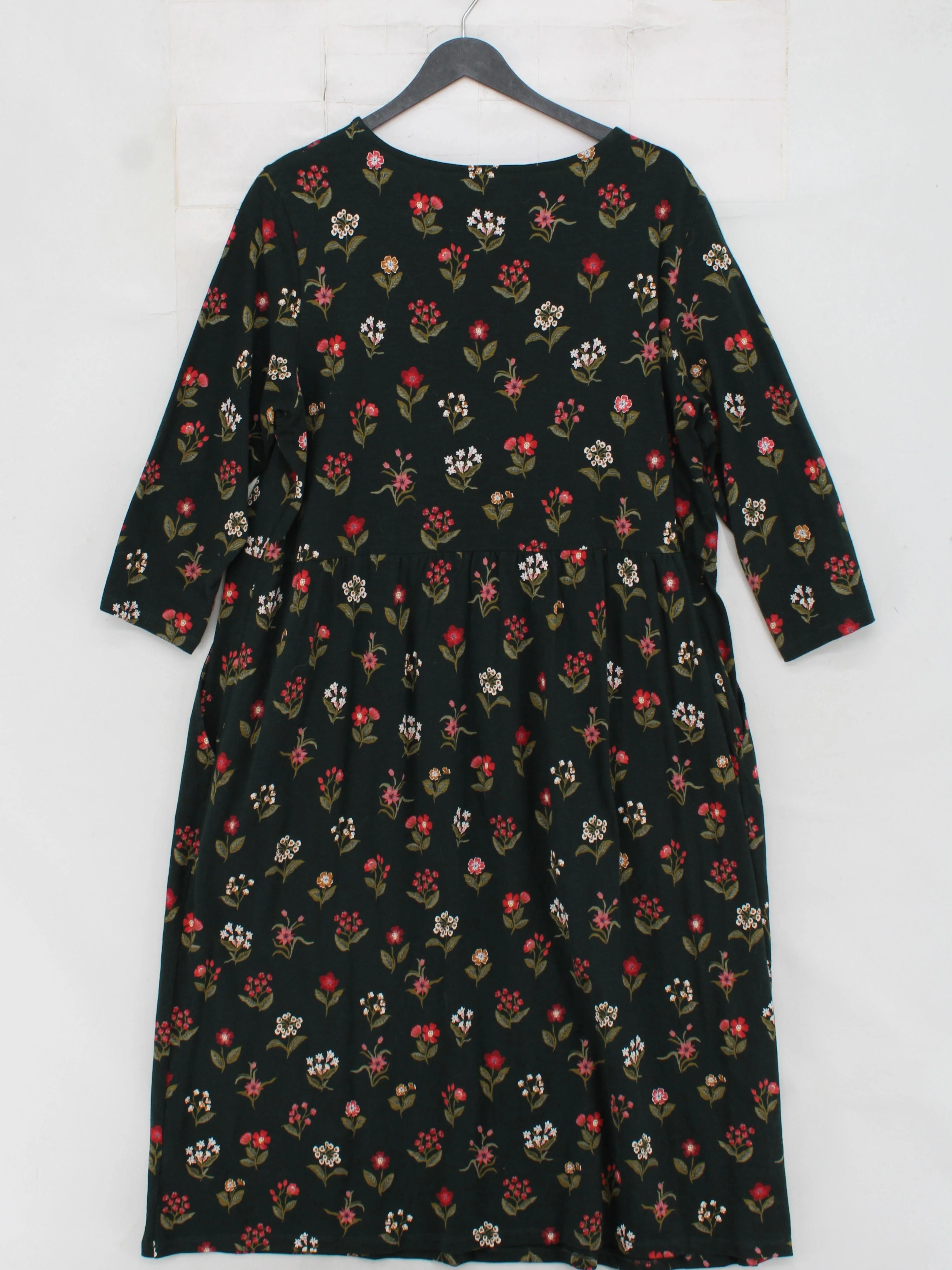SEASALT CORNWALL T-Shirt Midi Dress UK16 in Green - Image 2