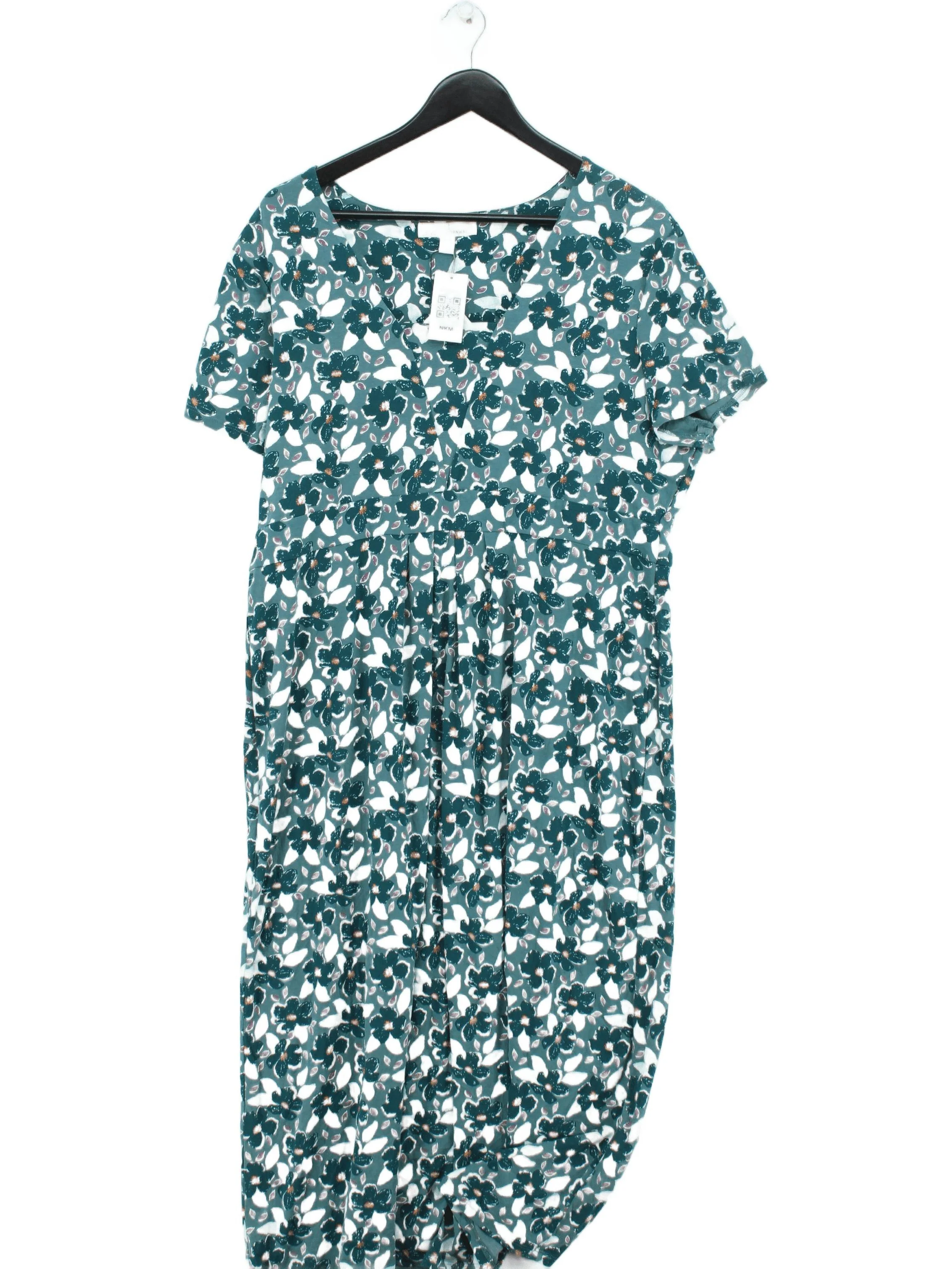 SEASALT CORNWALL T-Shirt Midi Dress UK20 in Green
