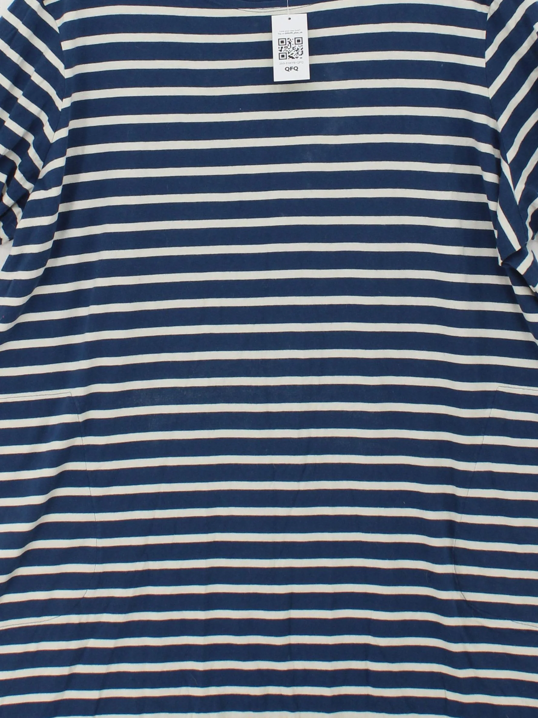 SEASALT CORNWALL T-Shirt Midi Dress UK26 in Blue - Image 3