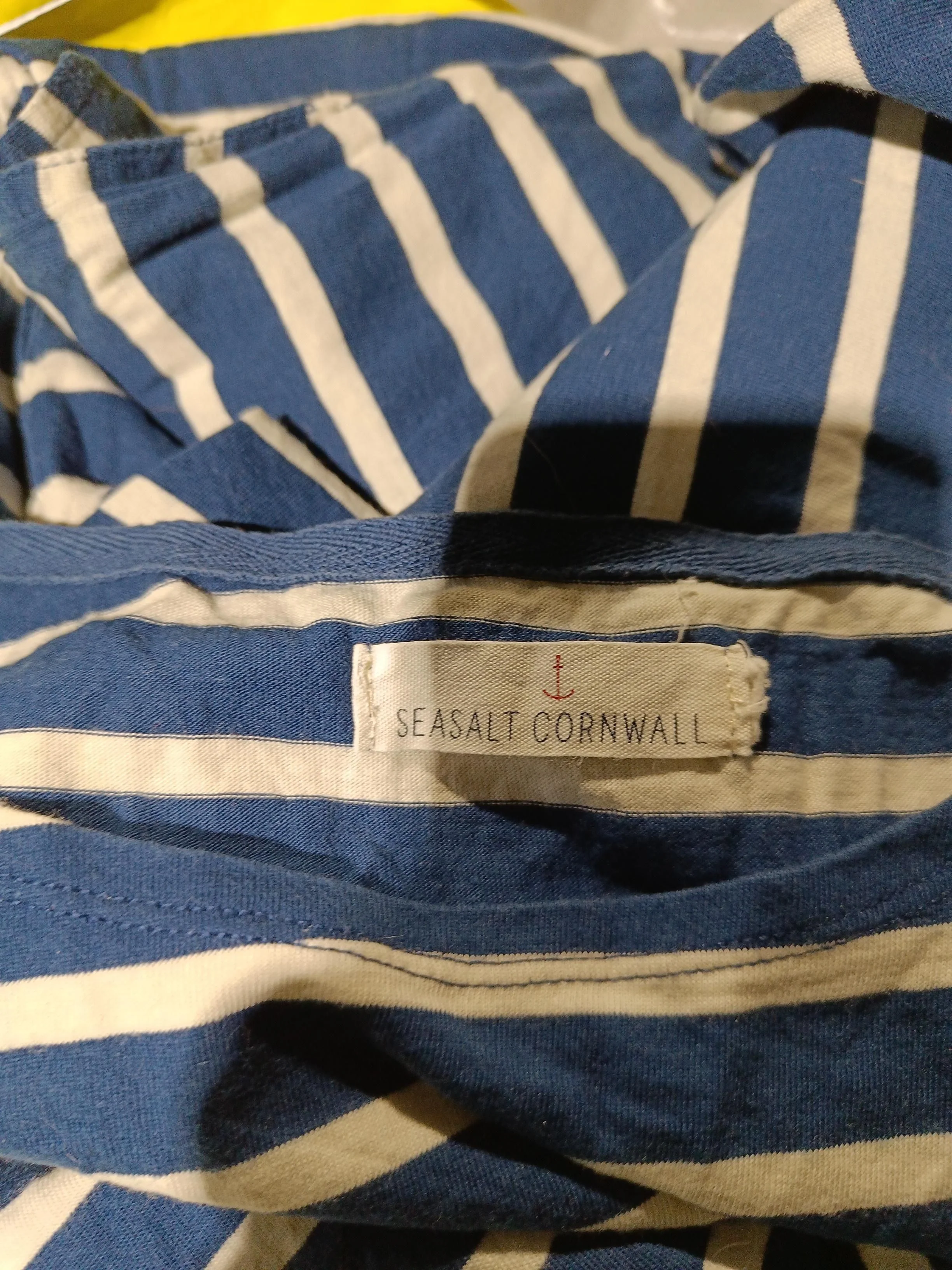SEASALT CORNWALL T-Shirt Midi Dress UK26 in Blue - Image 6